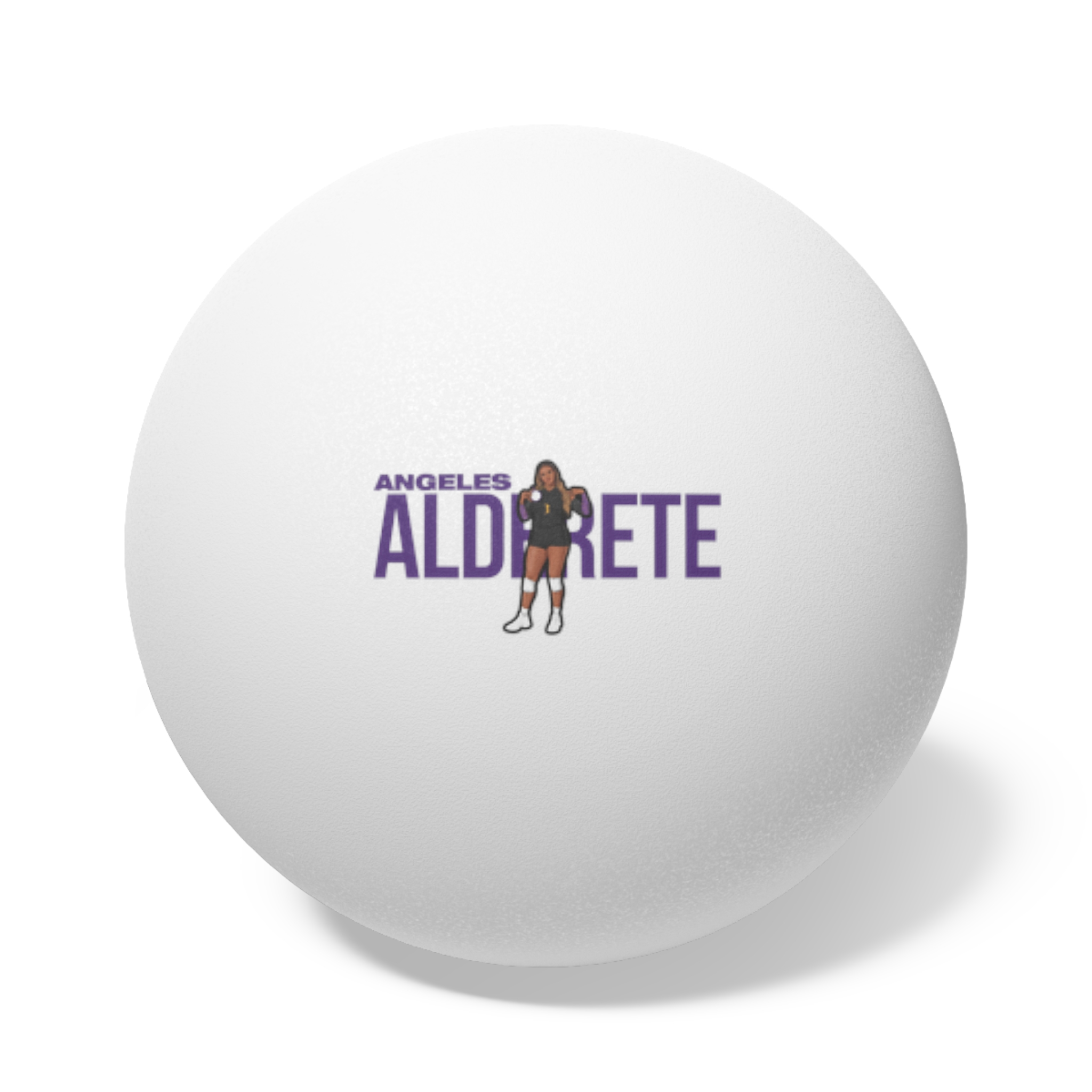 Ping Pong Balls, 6 pcs — character_player_name in White