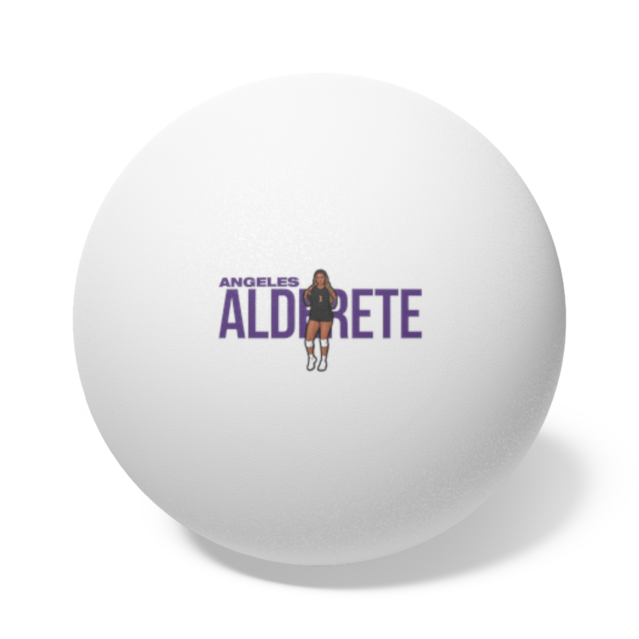 Ping Pong Balls, 6 pcs — character_player_name in White