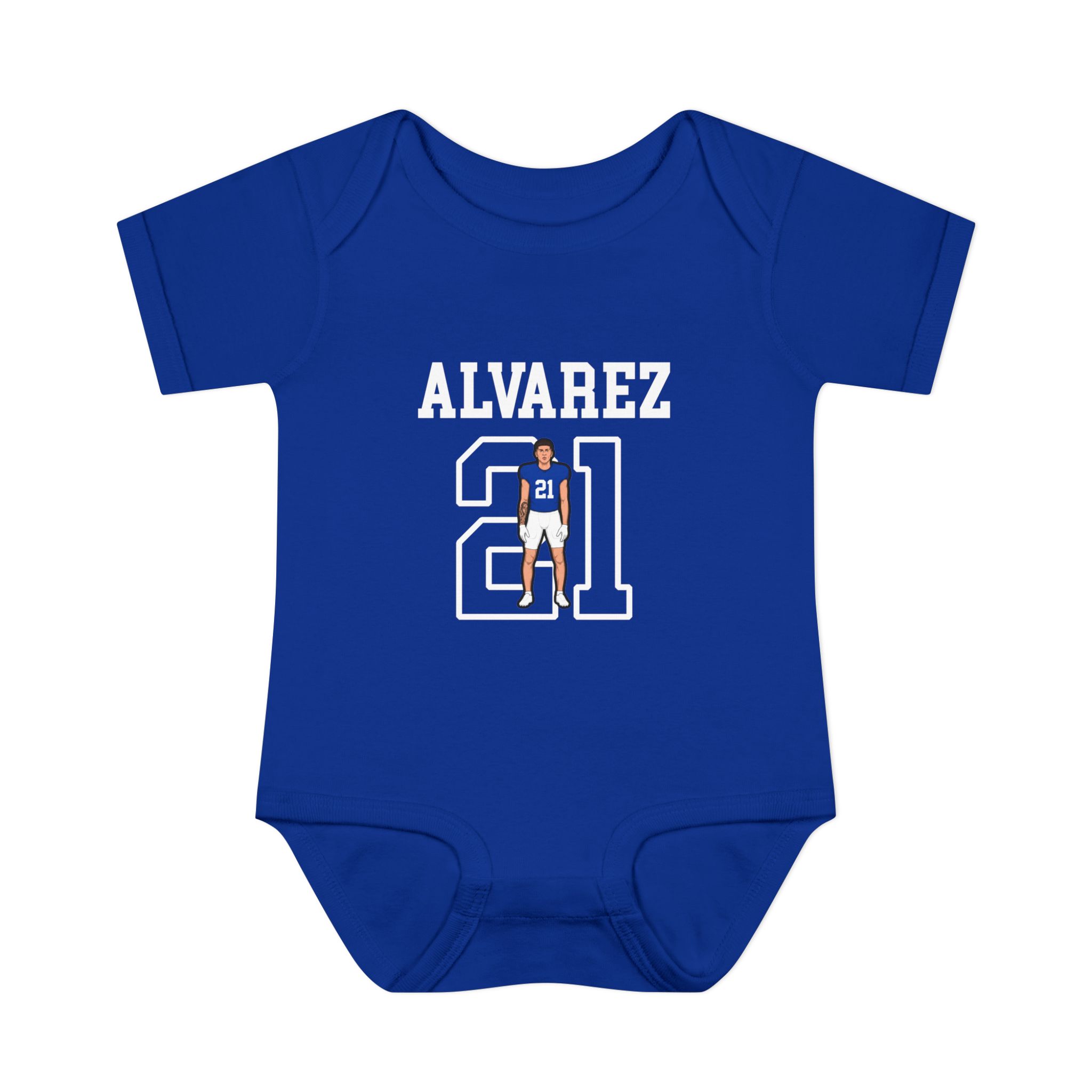 Baby Onesie — character_shirsey in Royal