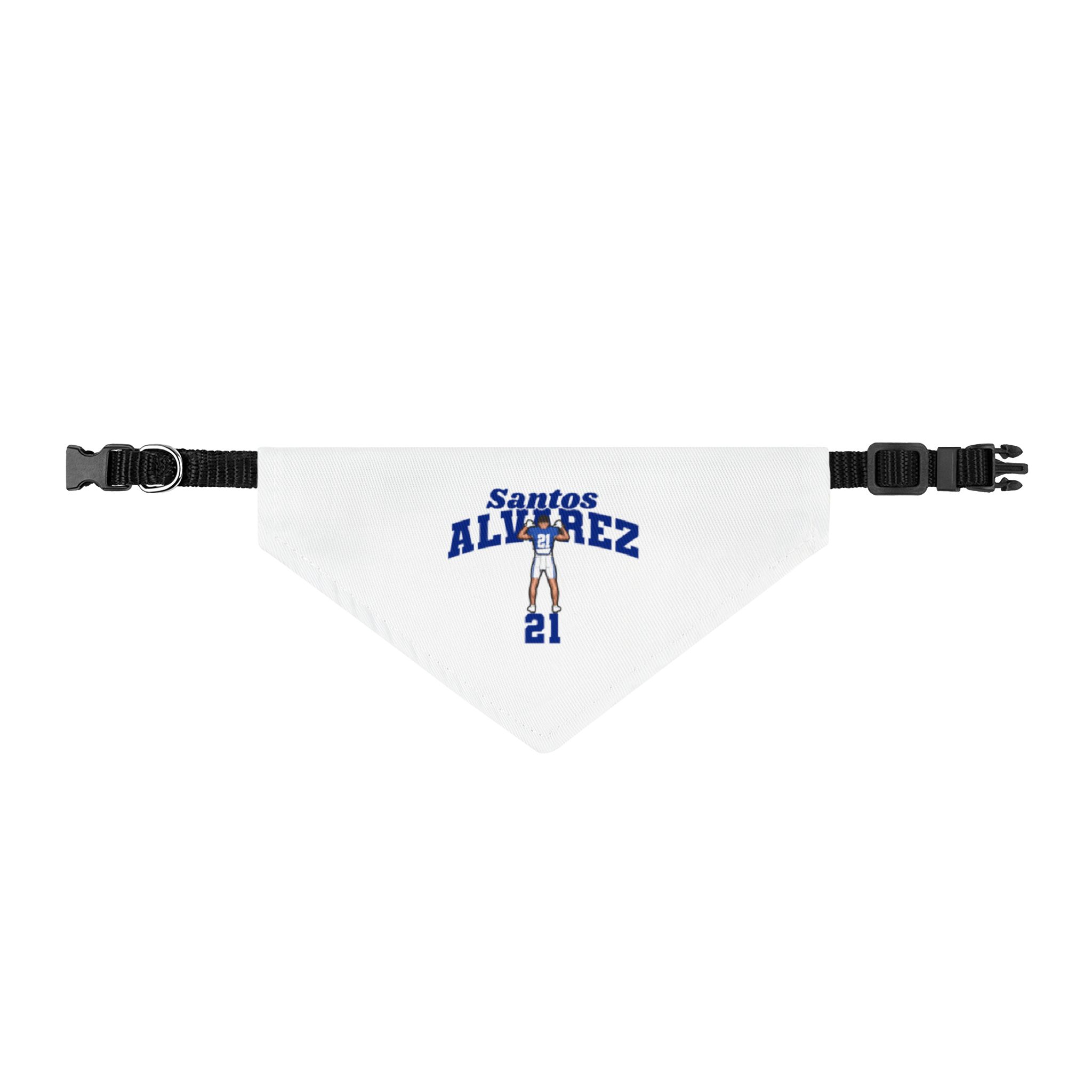 Clip-on Pet Bandana — character_signature_arch in Classic