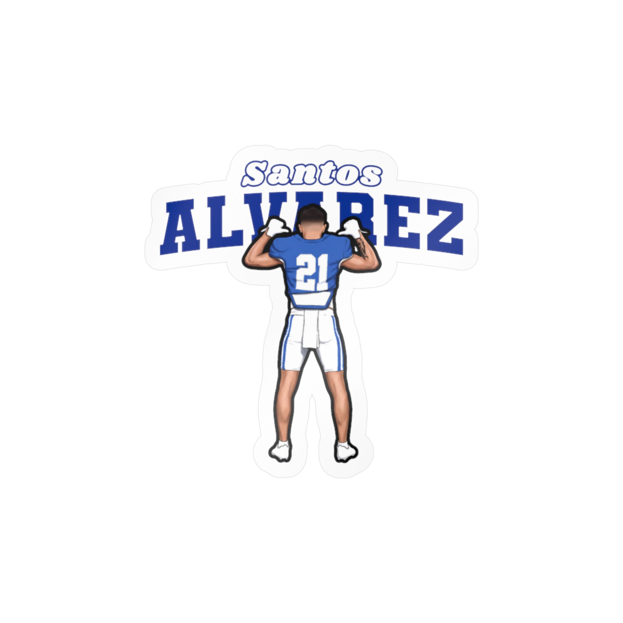 Vinyl Sticker — character_name_arch in Classic