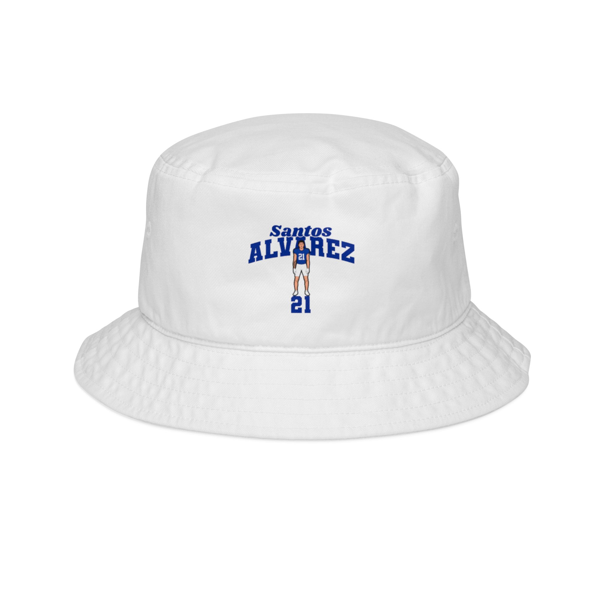 Bucket Hat — character_signature_arch in White