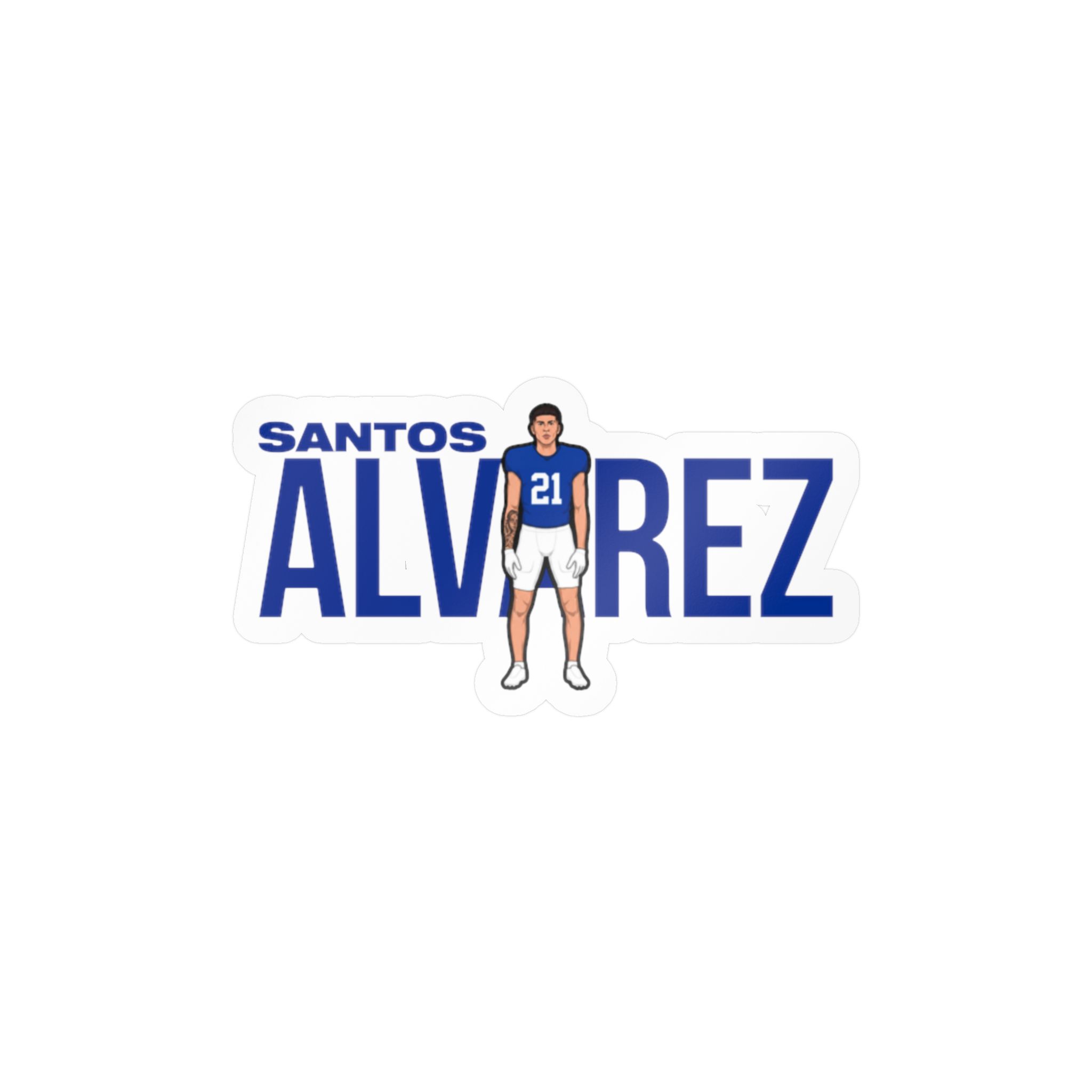 Vinyl Sticker — character_player_name in Classic