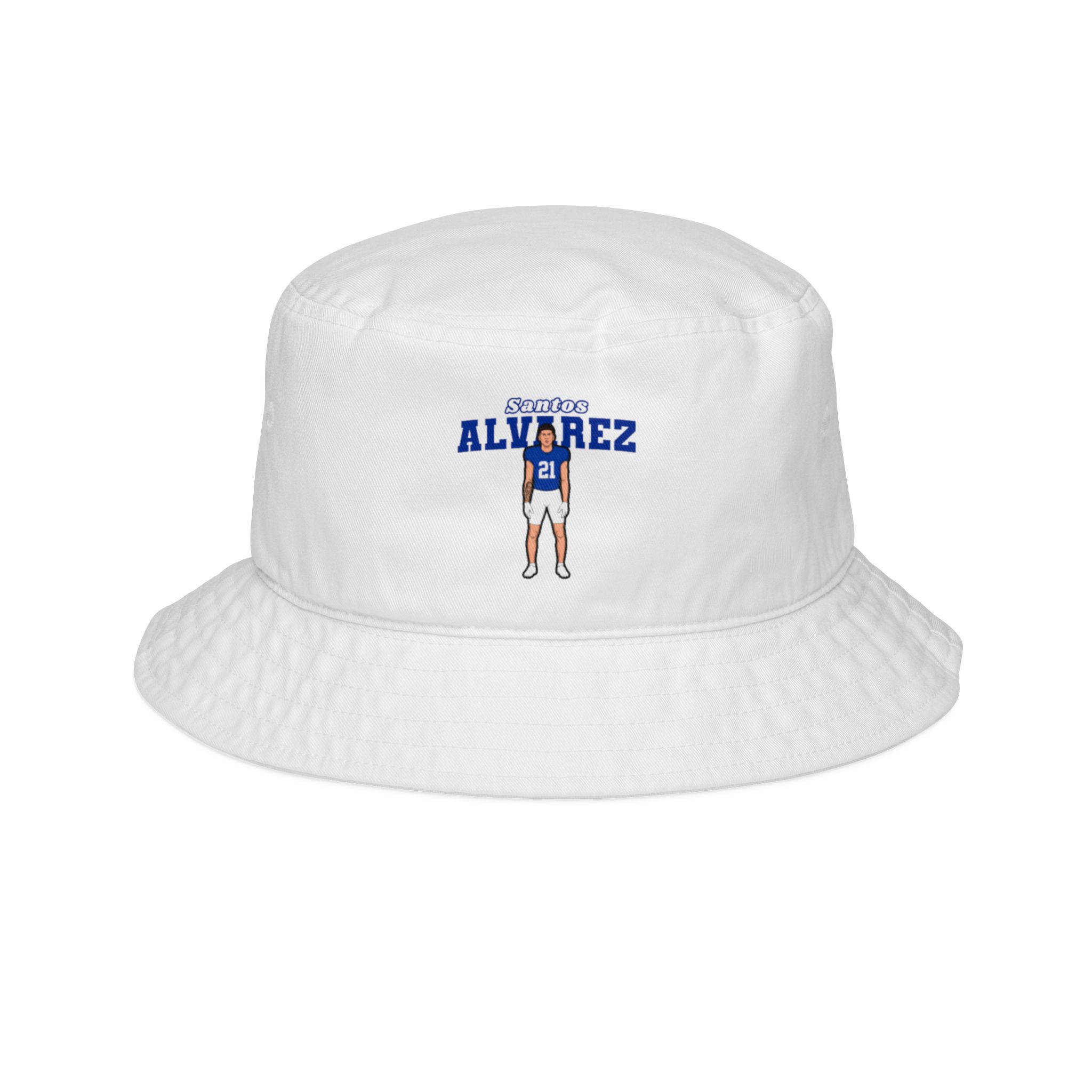 Bucket Hat — character_name_arch in White
