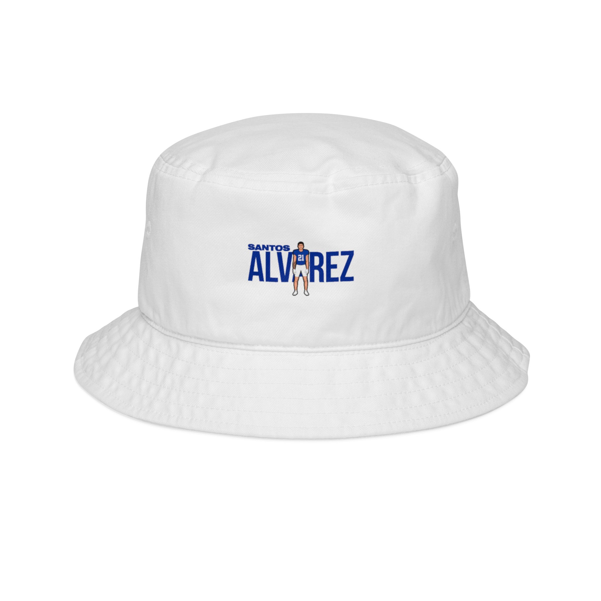 Bucket Hat — character_player_name in White