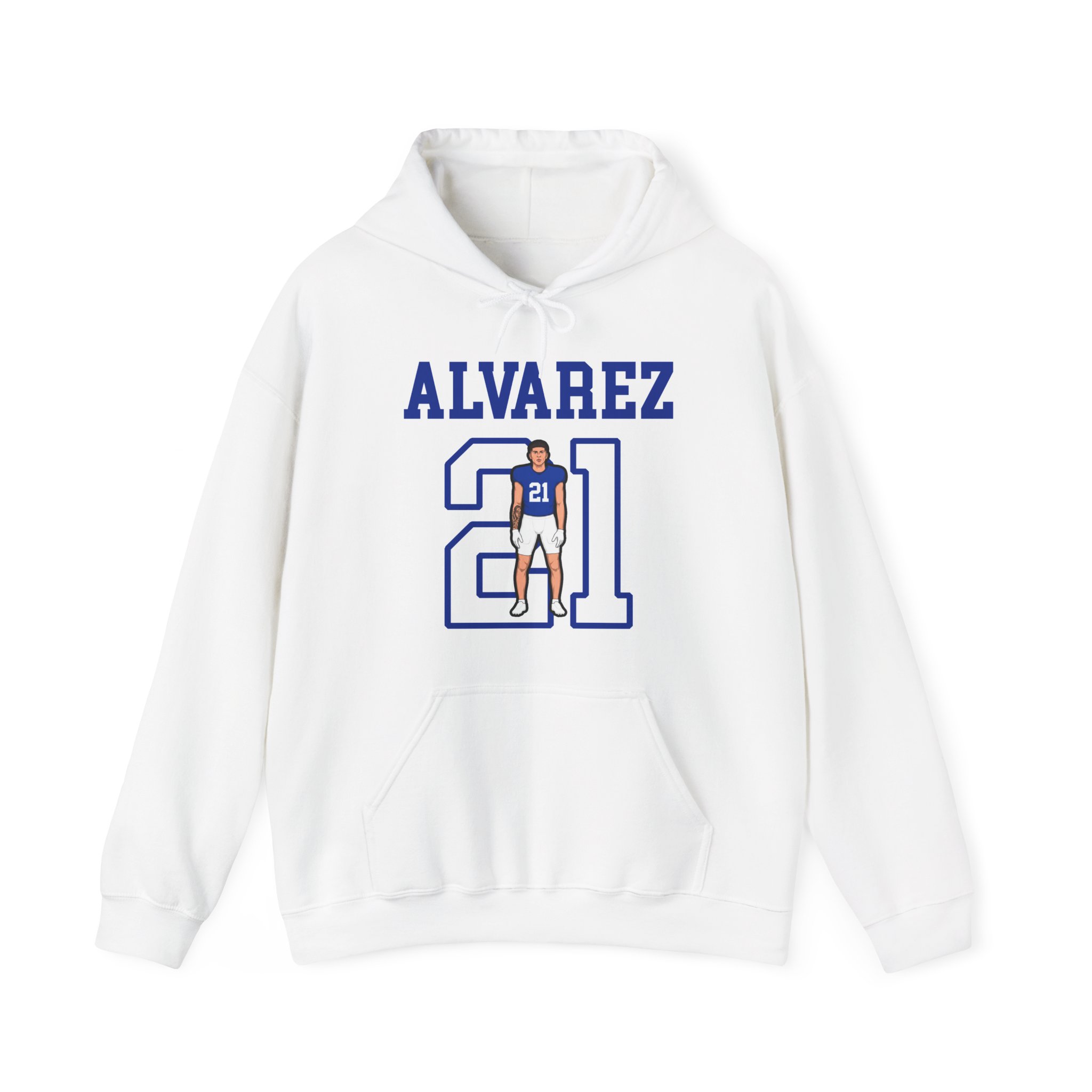 Hoodie — character_shirsey in White