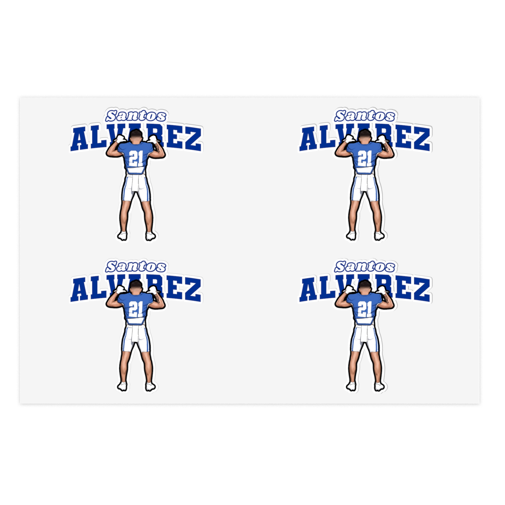 Sticker Sheet — character_name_arch in Classic