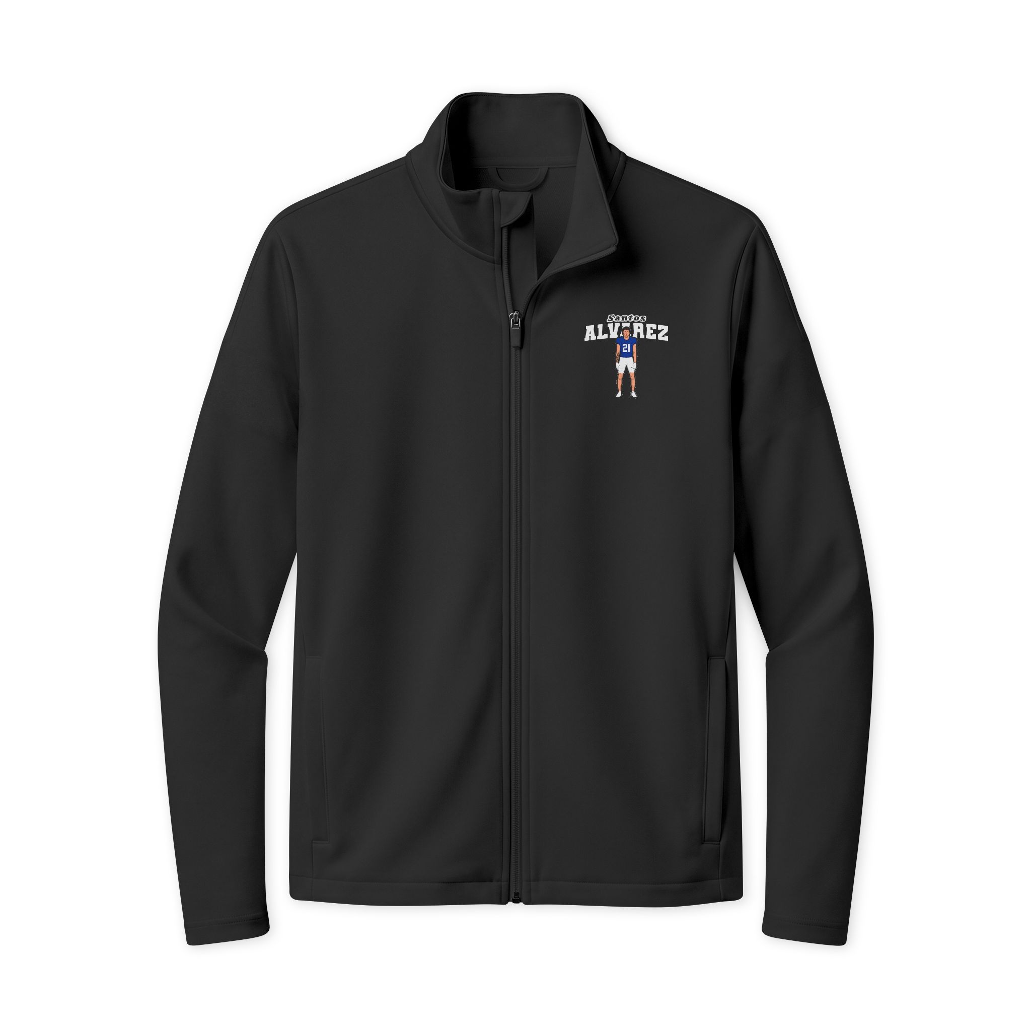 Travel Full-Zip Jacket — character_name_arch in Black/ Black