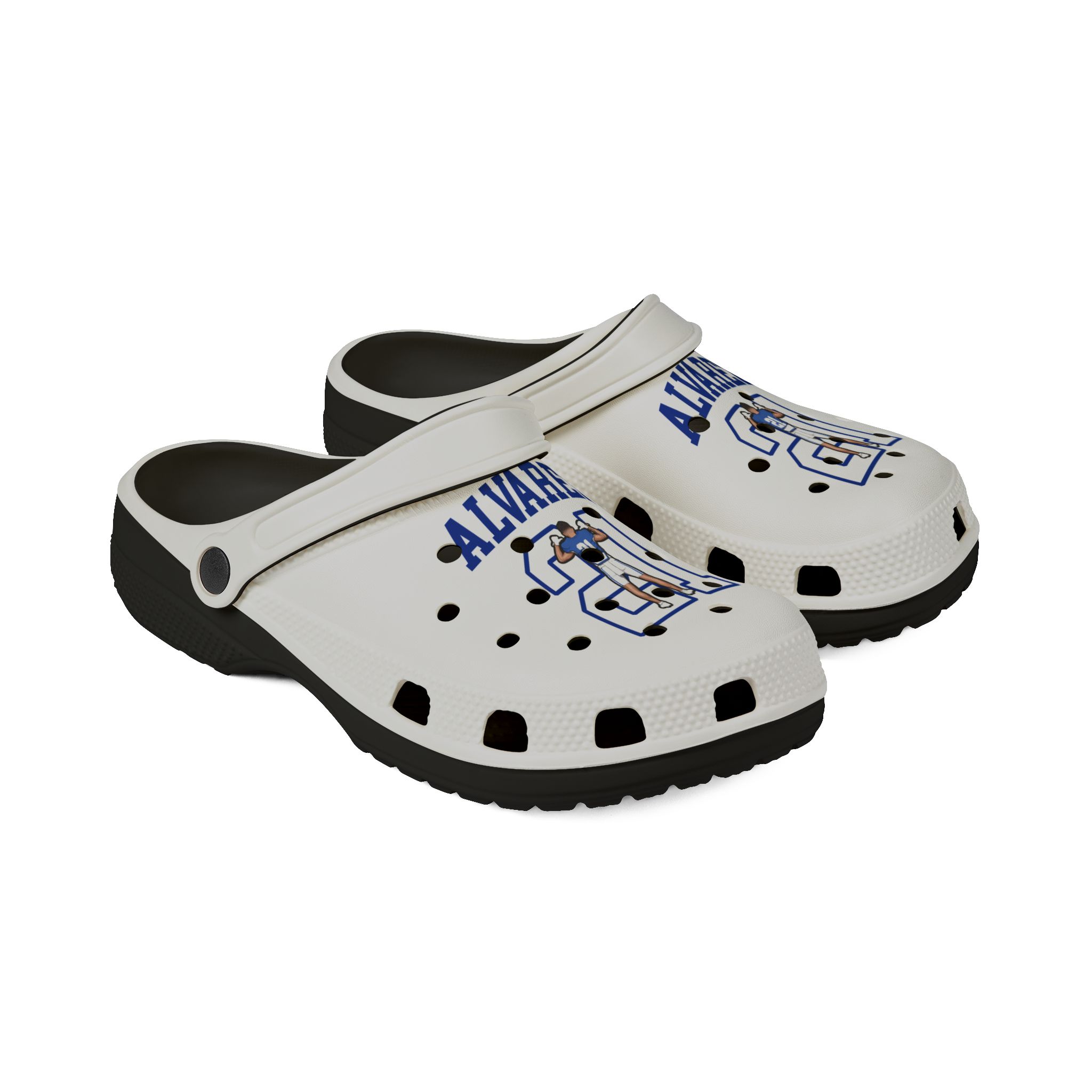 EVA Foam Rubber Shoes — character_shirsey in Black