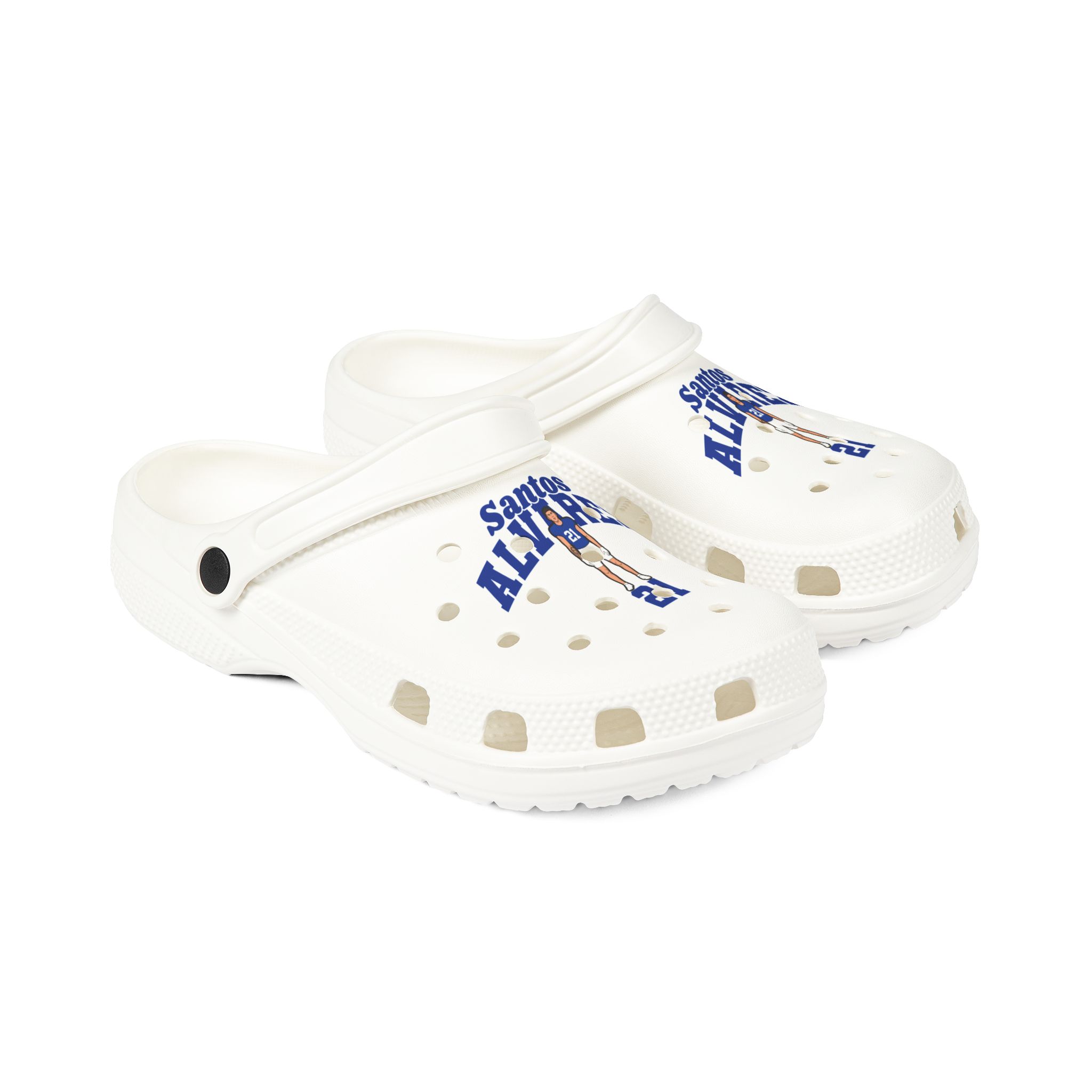 EVA Foam Rubber Shoes — character_signature_arch in White