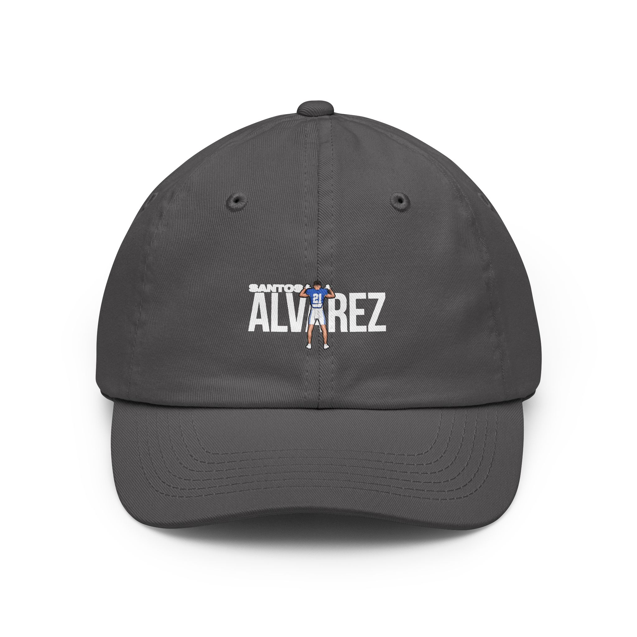 Dad Hat — character_player_name in Grey
