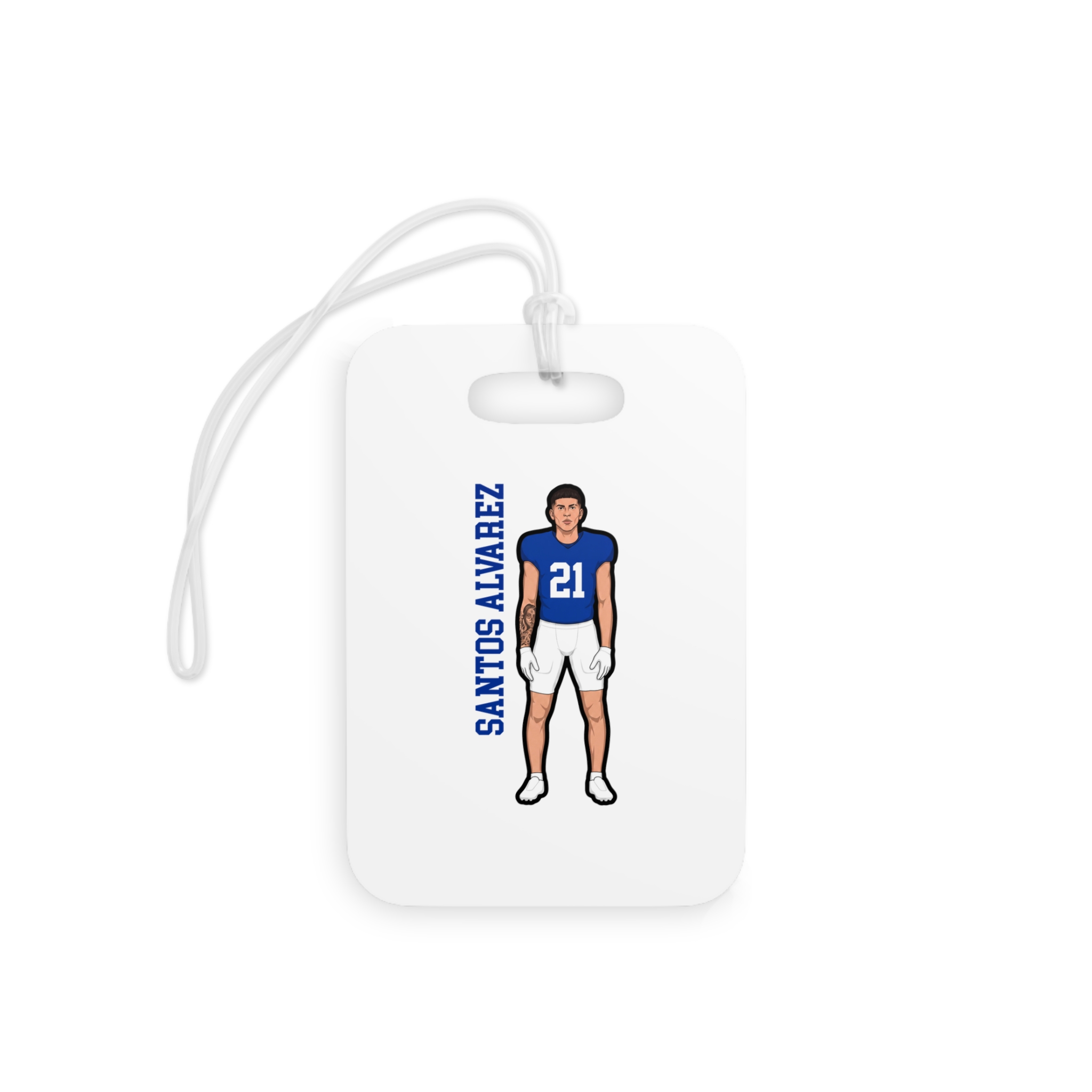 Glossy Luggage Tag