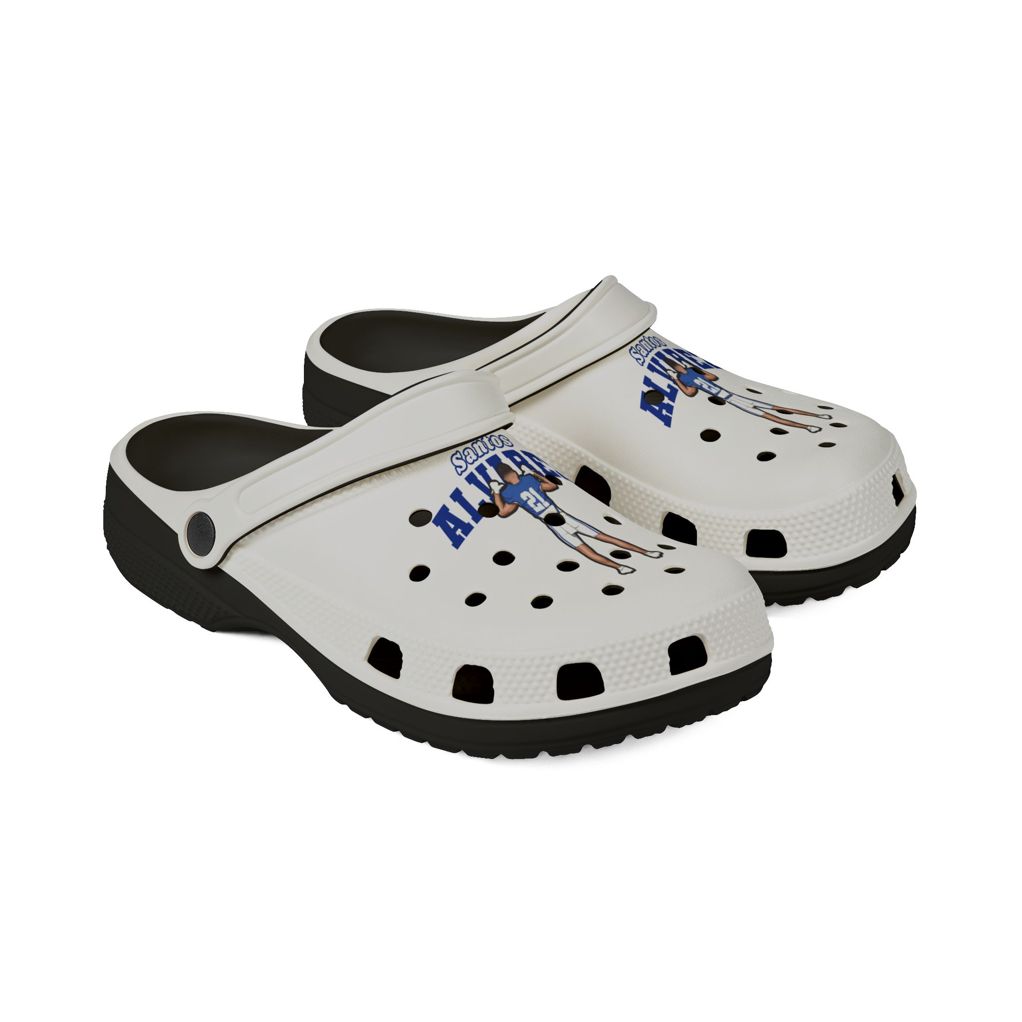 EVA Foam Rubber Shoes — character_name_arch in Black