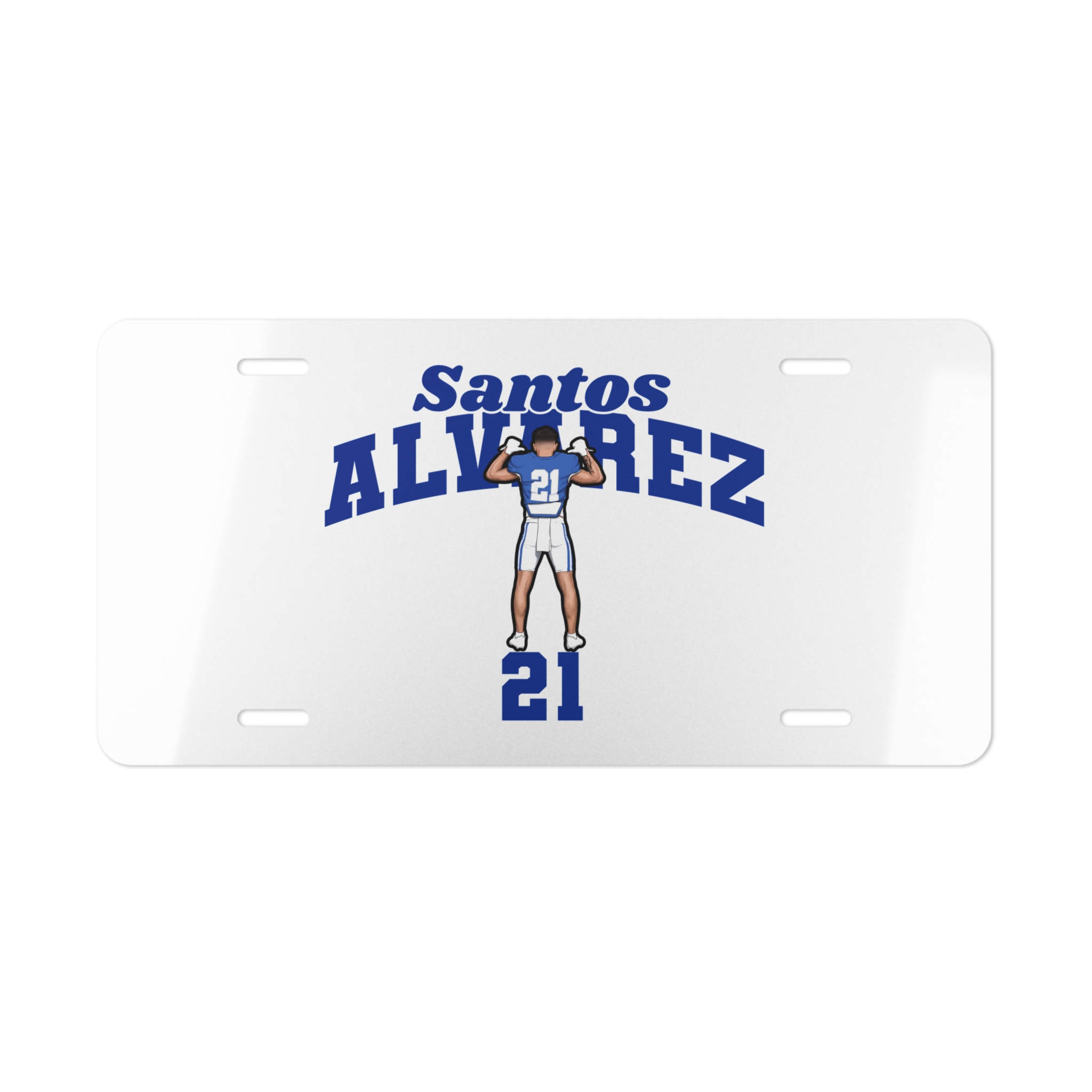 License Plate — character_signature_arch in Classic