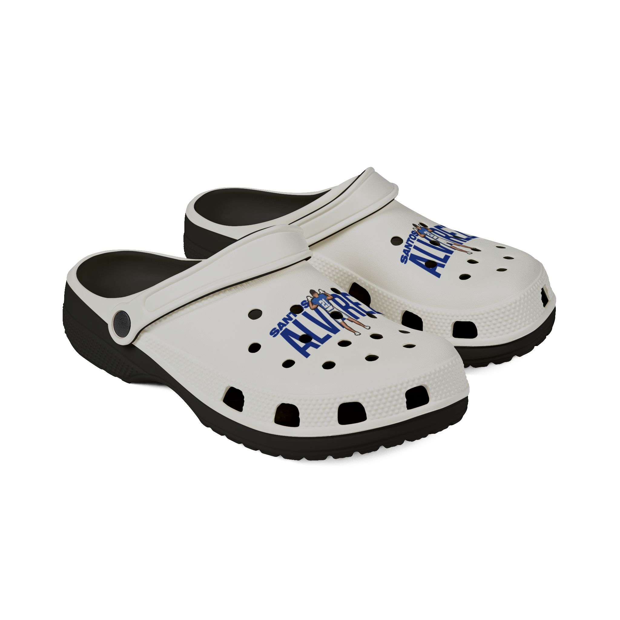 EVA Foam Rubber Shoes — character_player_name in Black