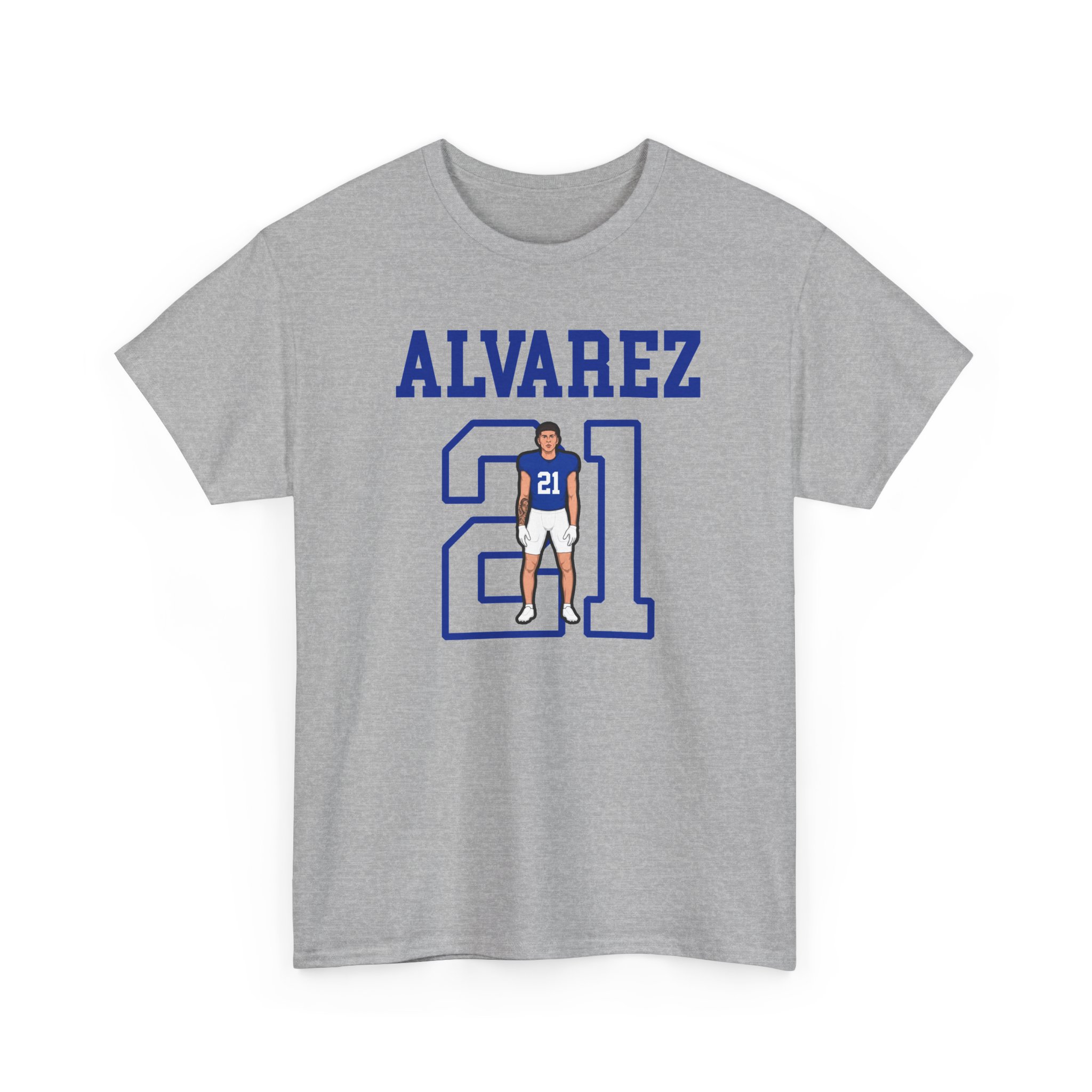 Tee — character_shirsey in Grey