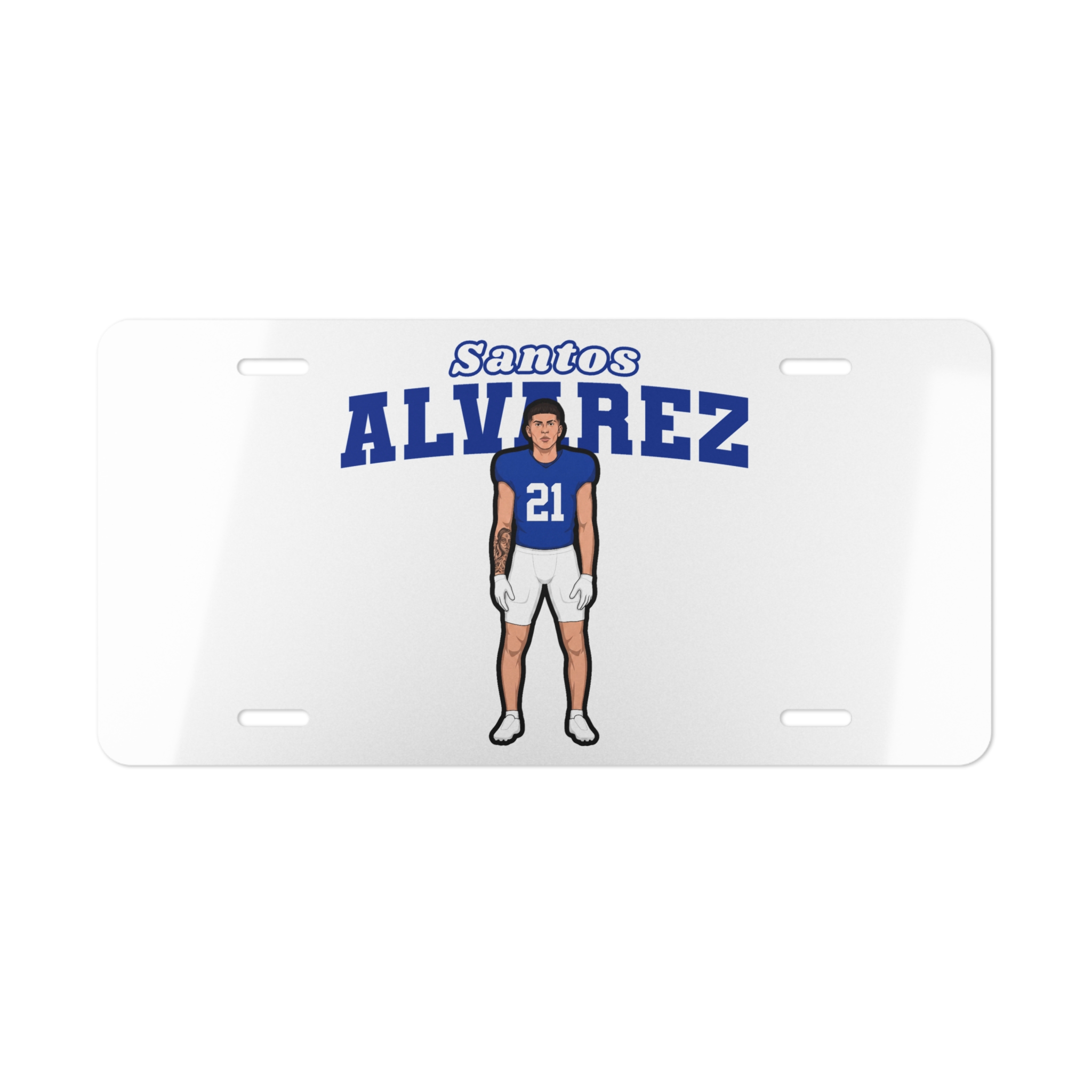 License Plate — character_name_arch in Classic