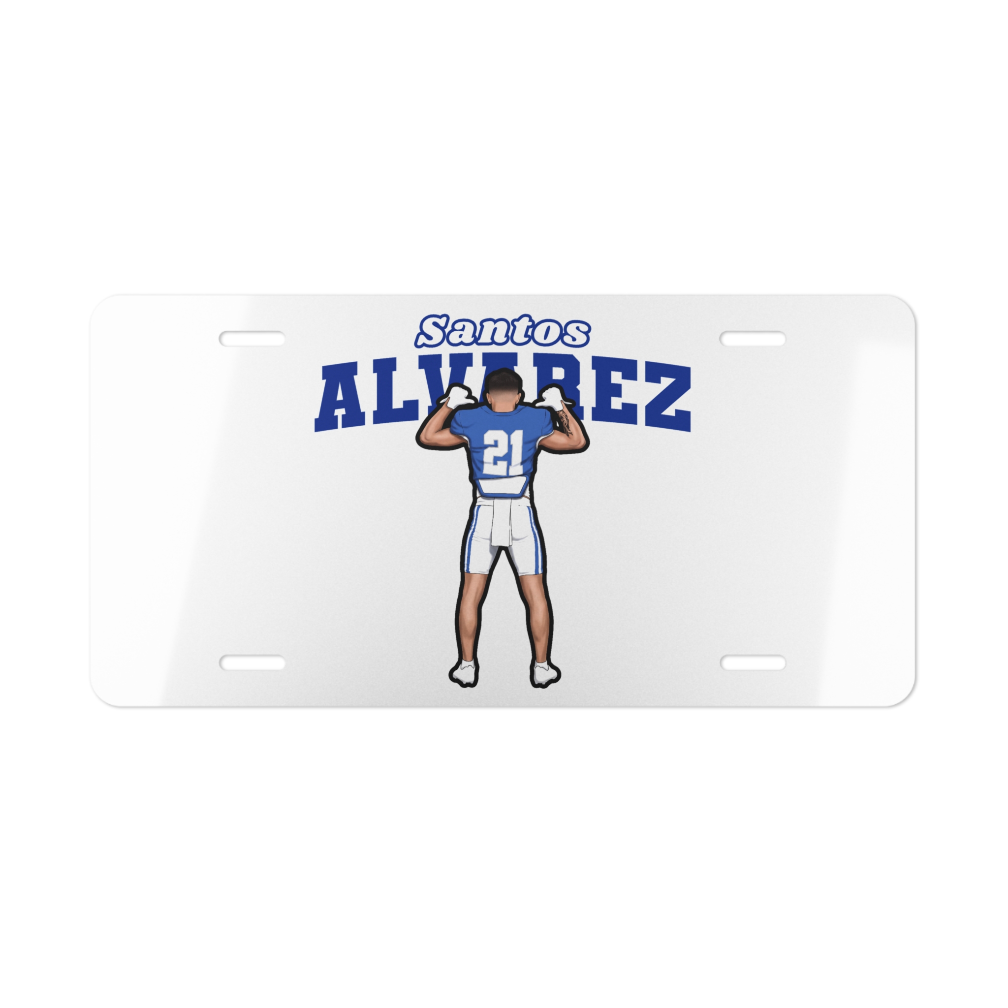 License Plate — character_name_arch in Classic