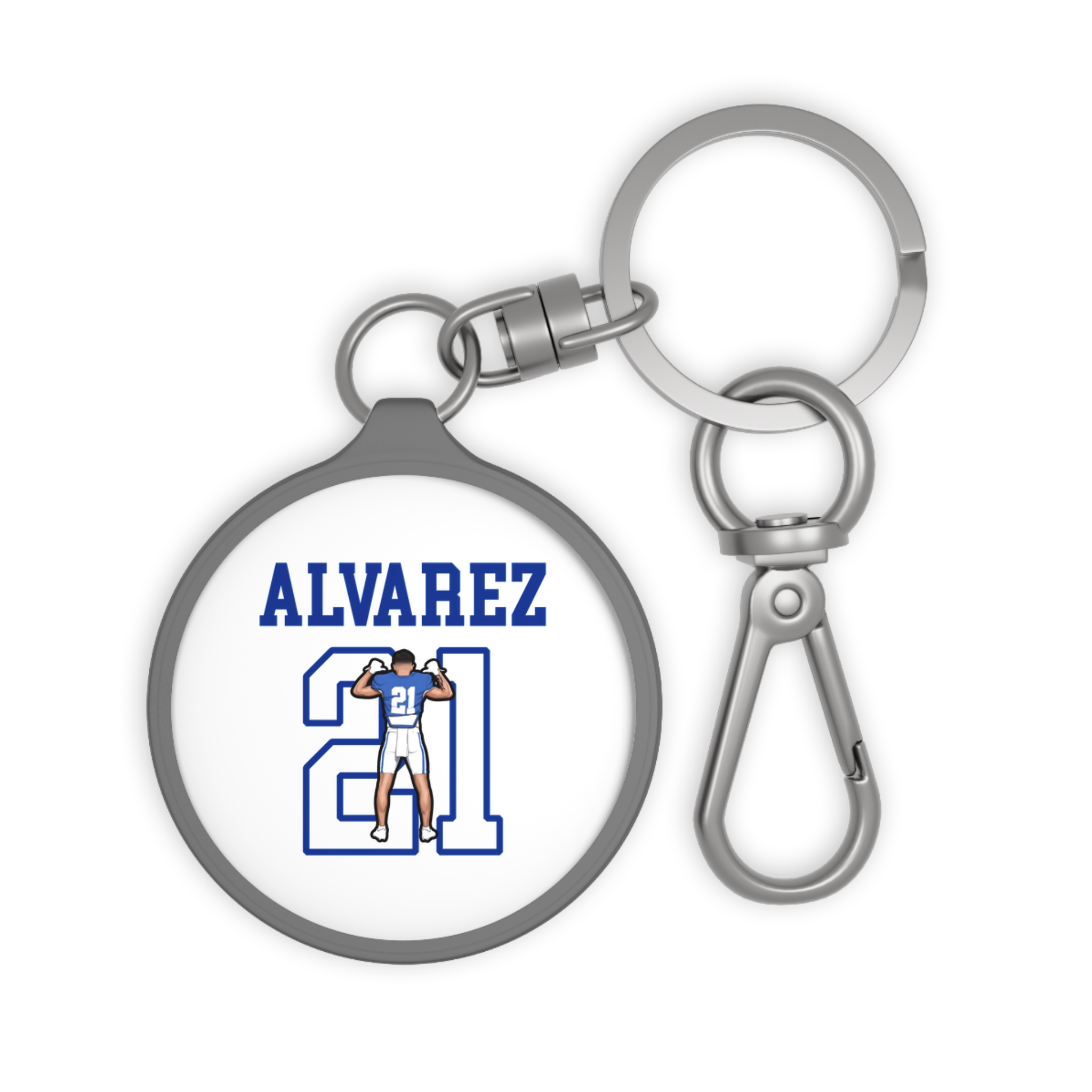 Keychain — character_shirsey in Grey