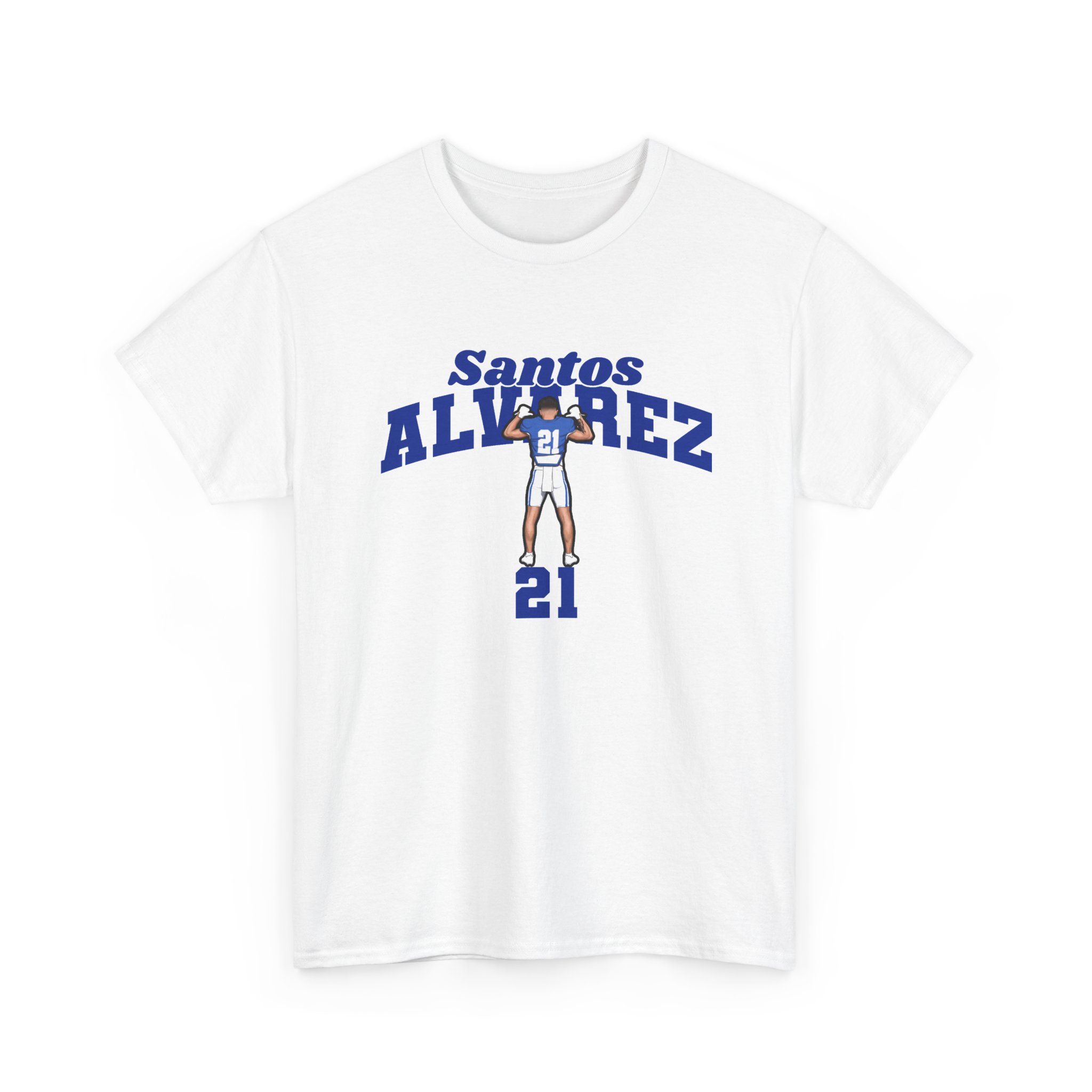 Tee — character_signature_arch in White