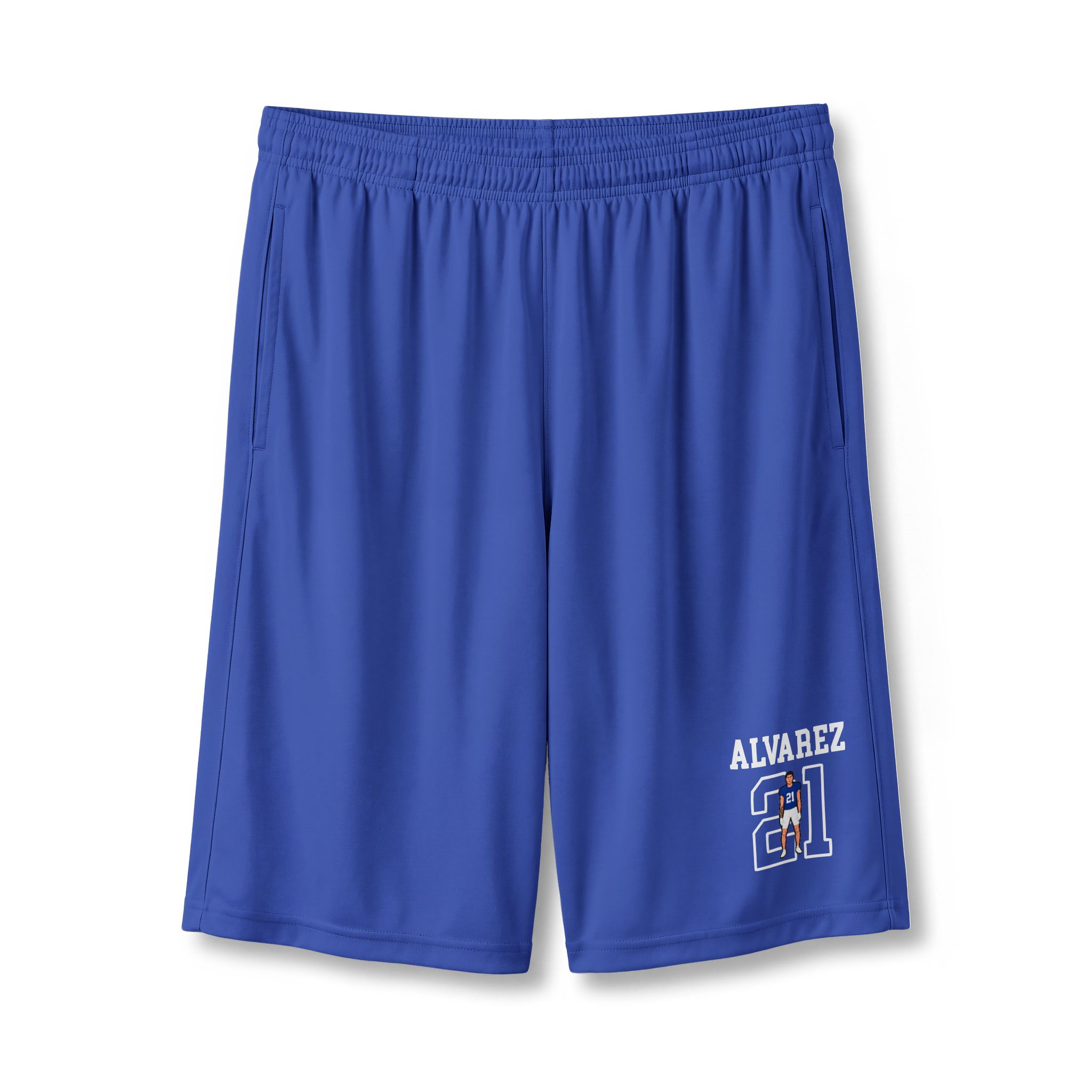 Shorts — character_shirsey in Royal