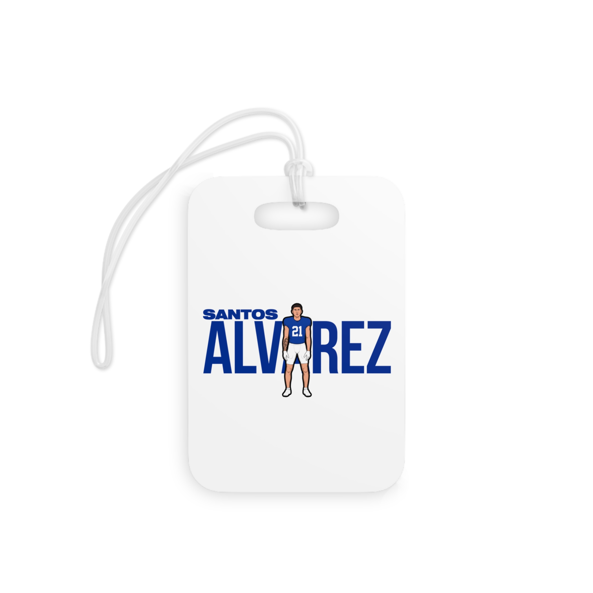 Glossy Luggage Tag — character_player_name in Classic