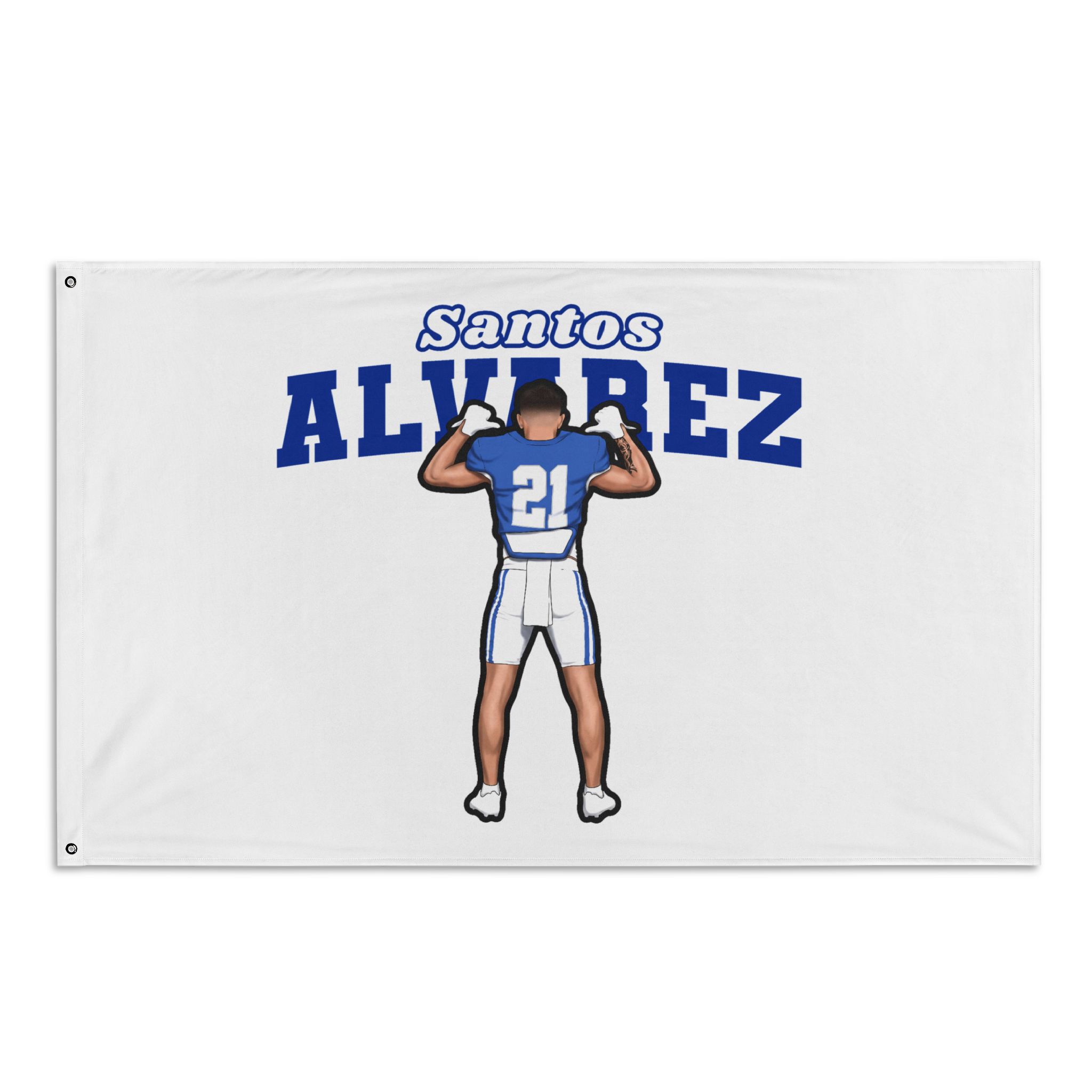 All-Over Print Flag — character_name_arch in Classic