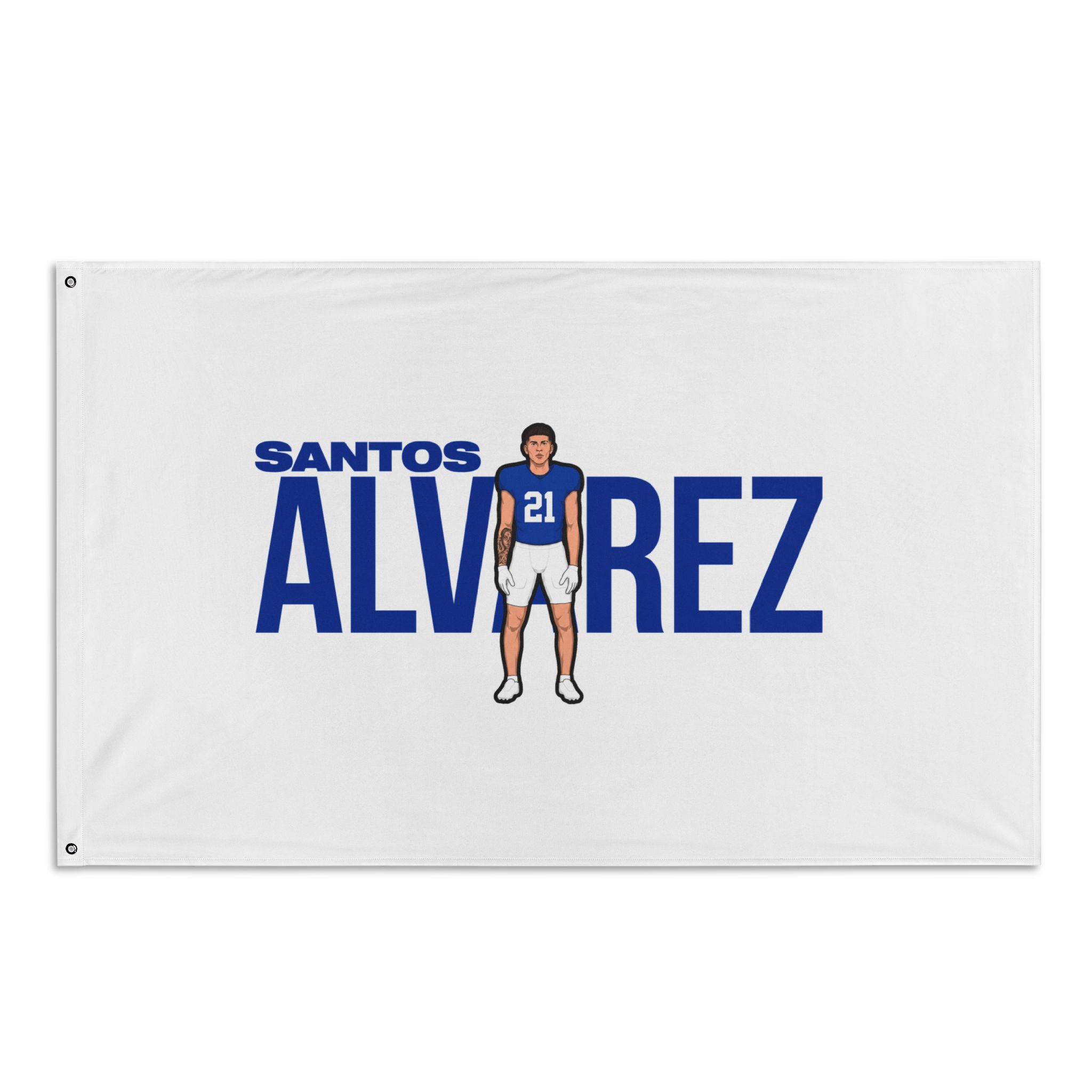 All-Over Print Flag — character_player_name in Classic