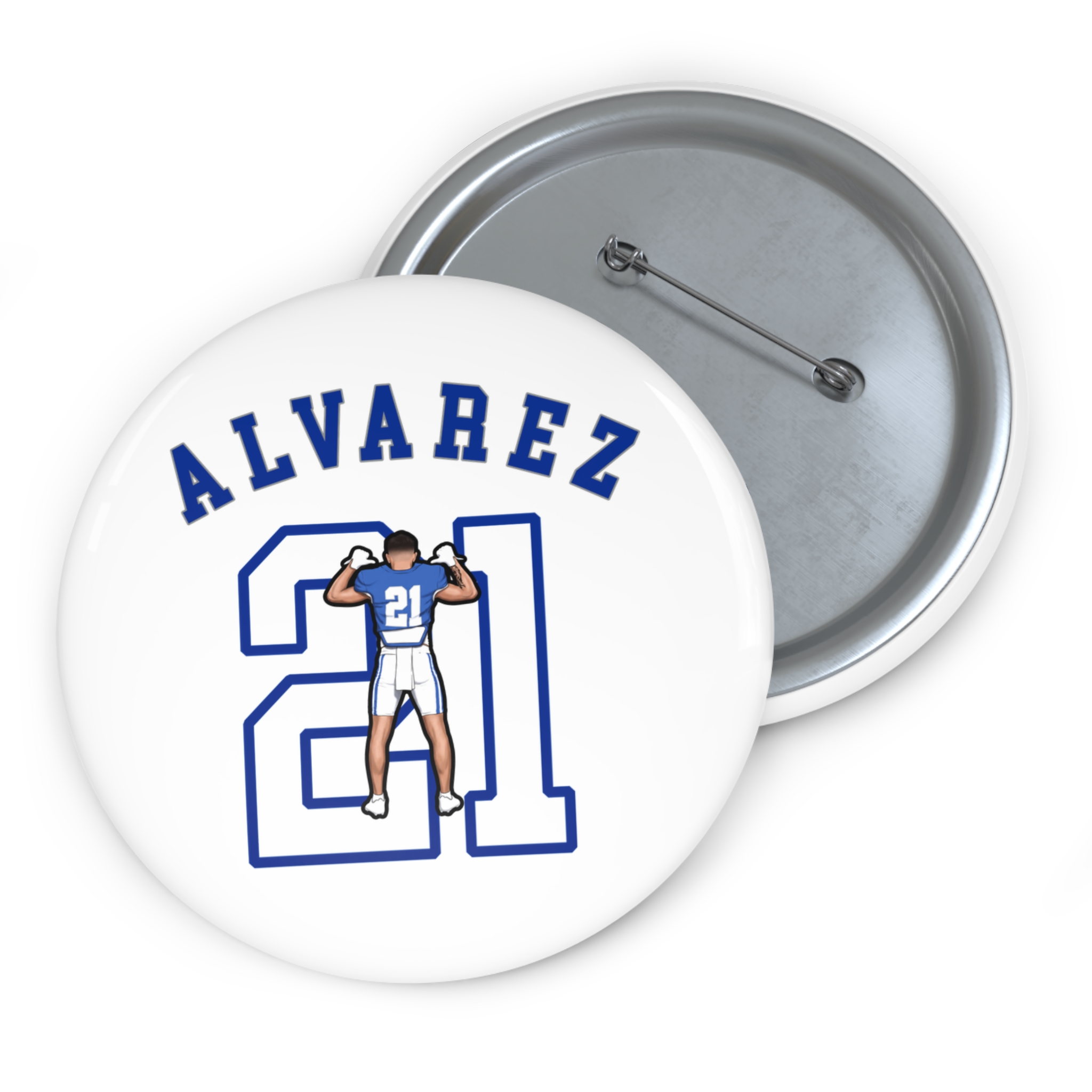 Custom Pin Buttons