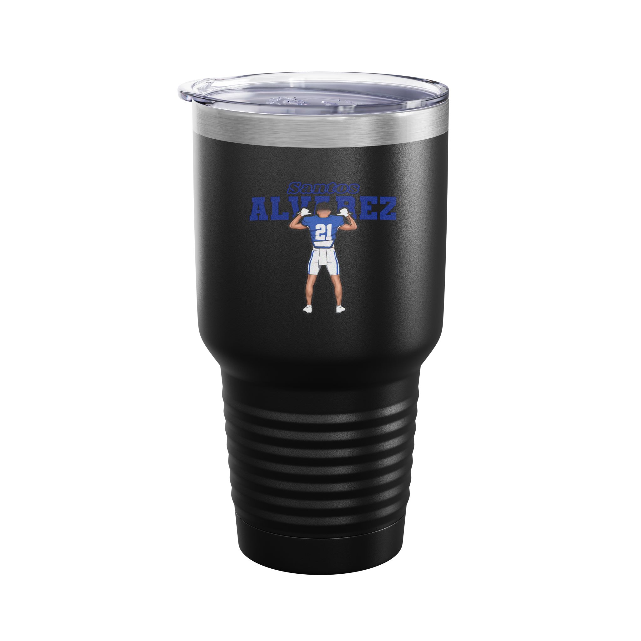 30oz Tumbler — character_name_arch in Black