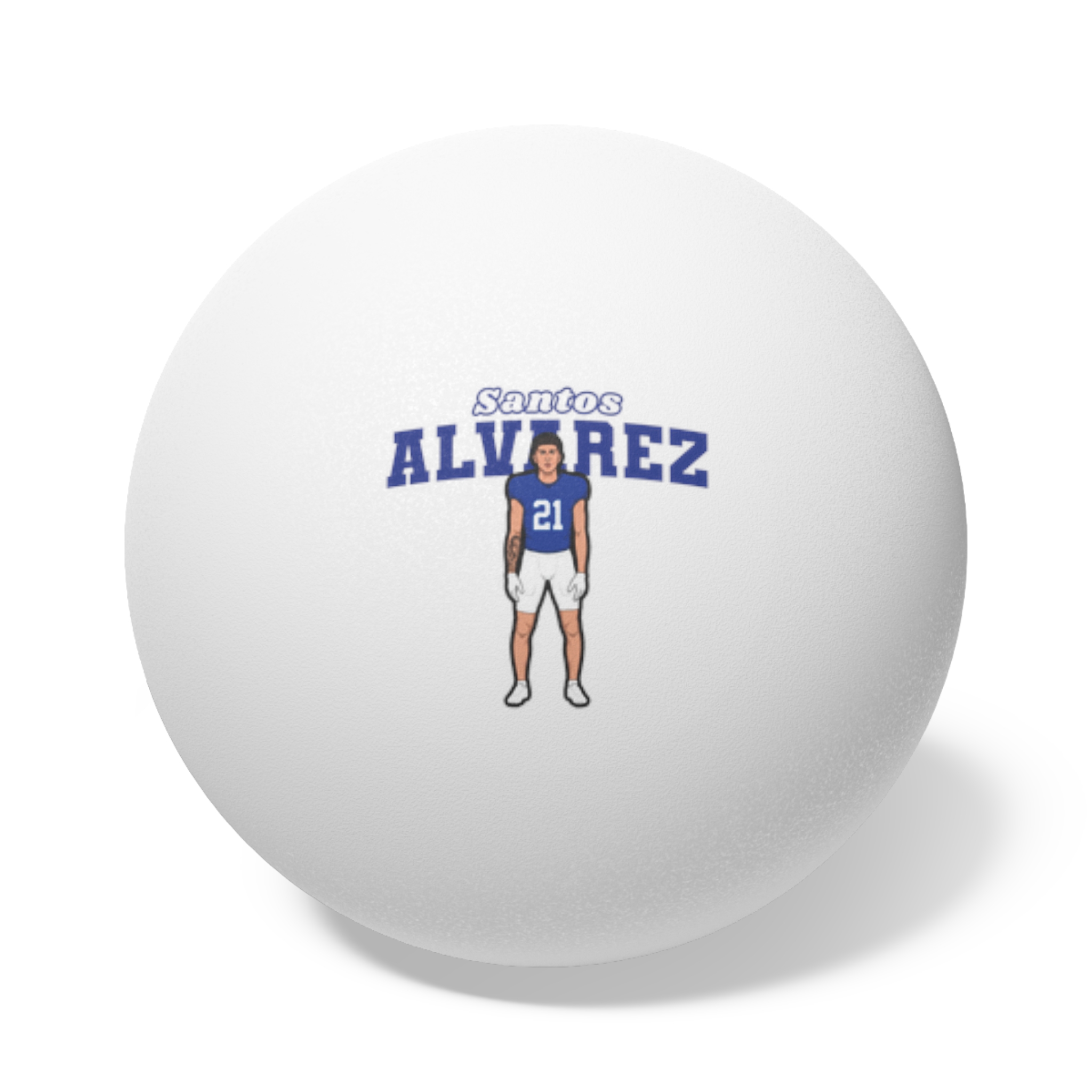 Ping Pong Balls, 6 pcs — character_name_arch in White