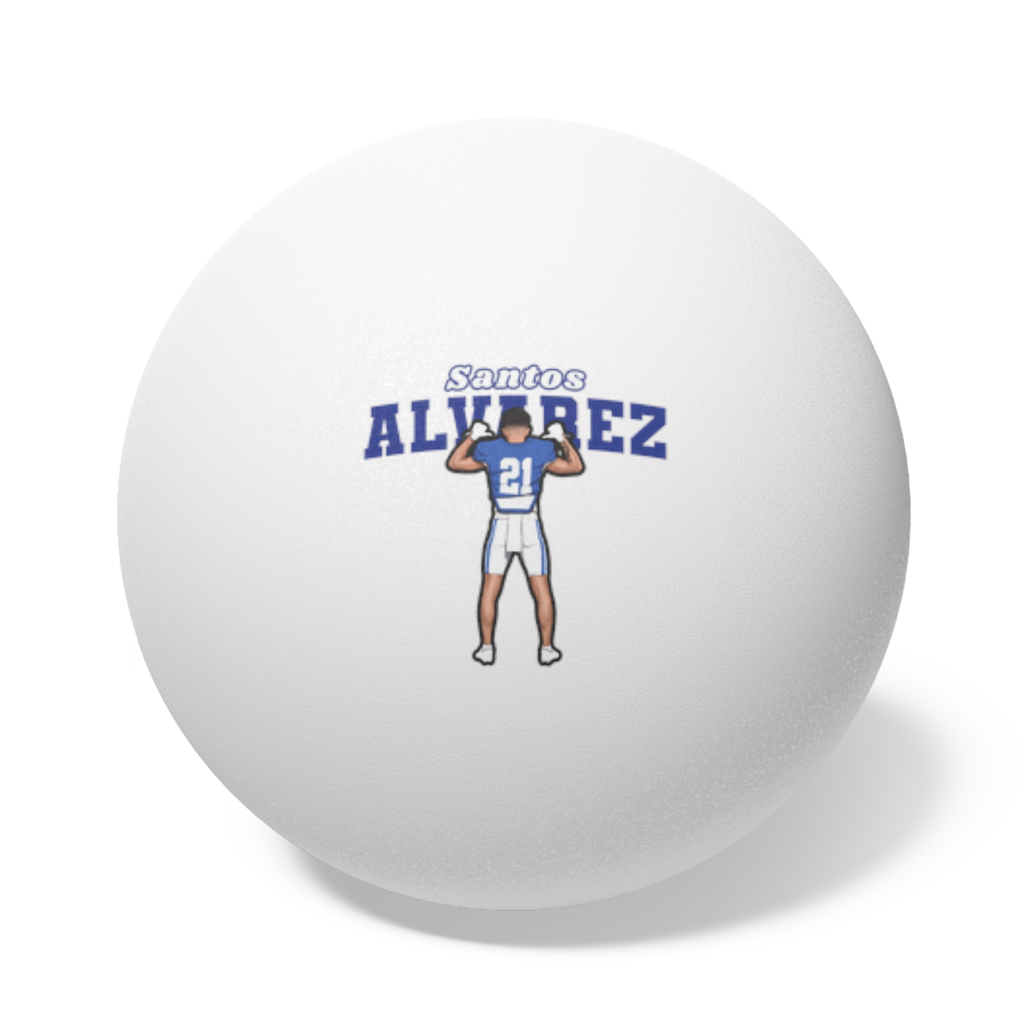 Ping Pong Balls, 6 pcs — character_name_arch in White