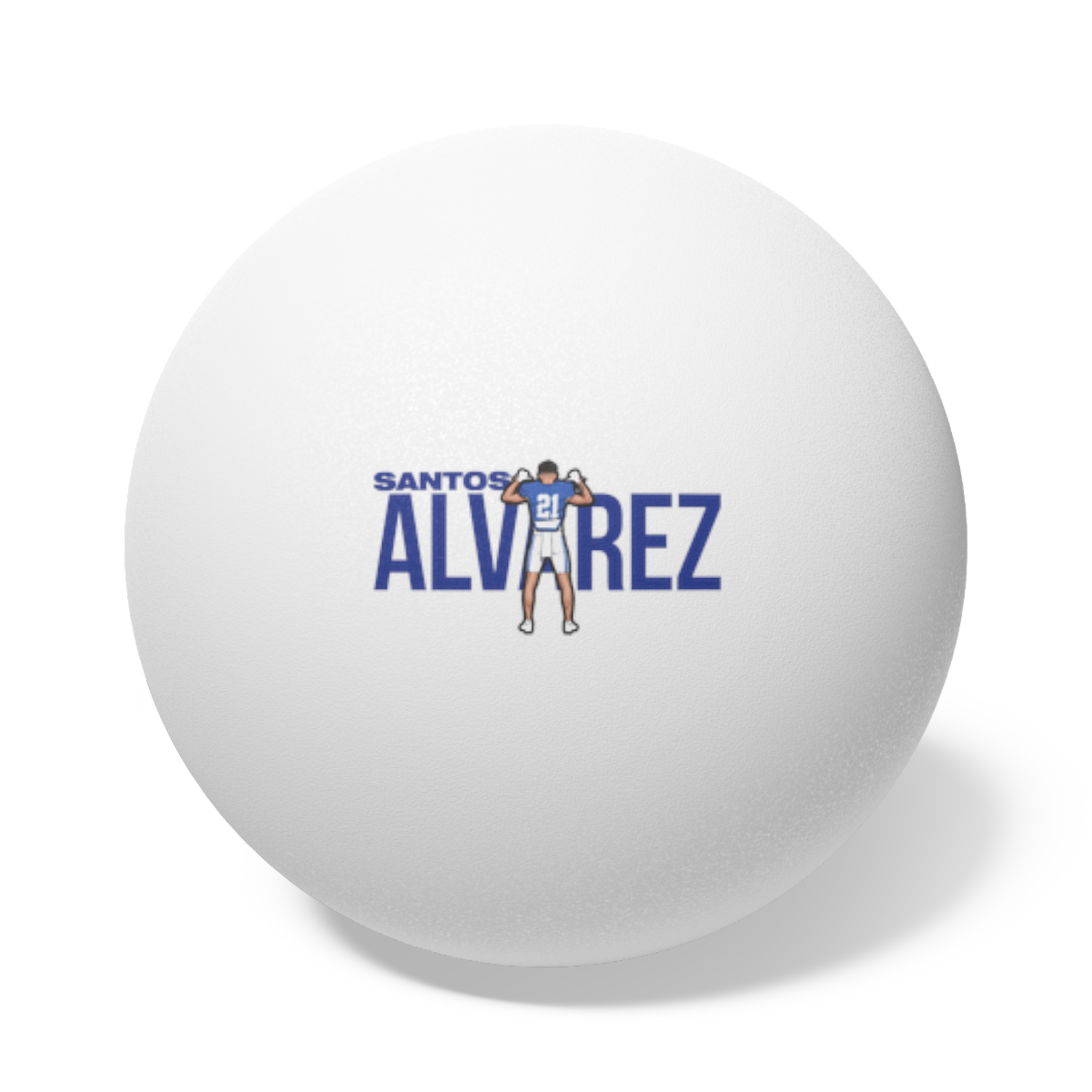 Ping Pong Balls, 6 pcs — character_player_name in White