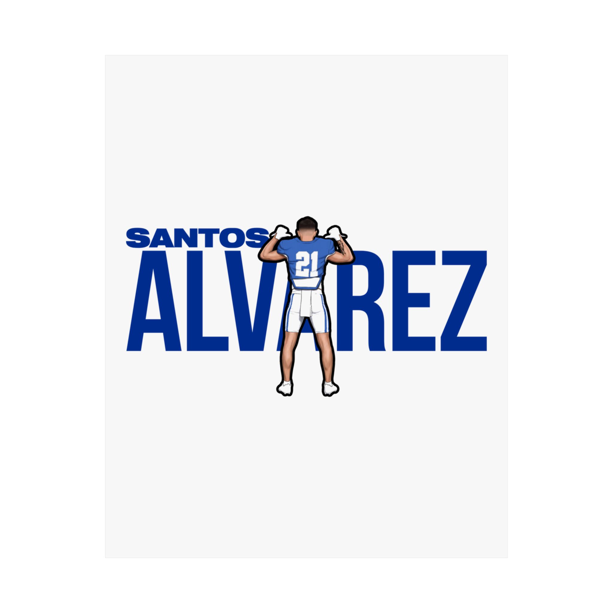 Matte Vertical Posters — character_player_name in Classic