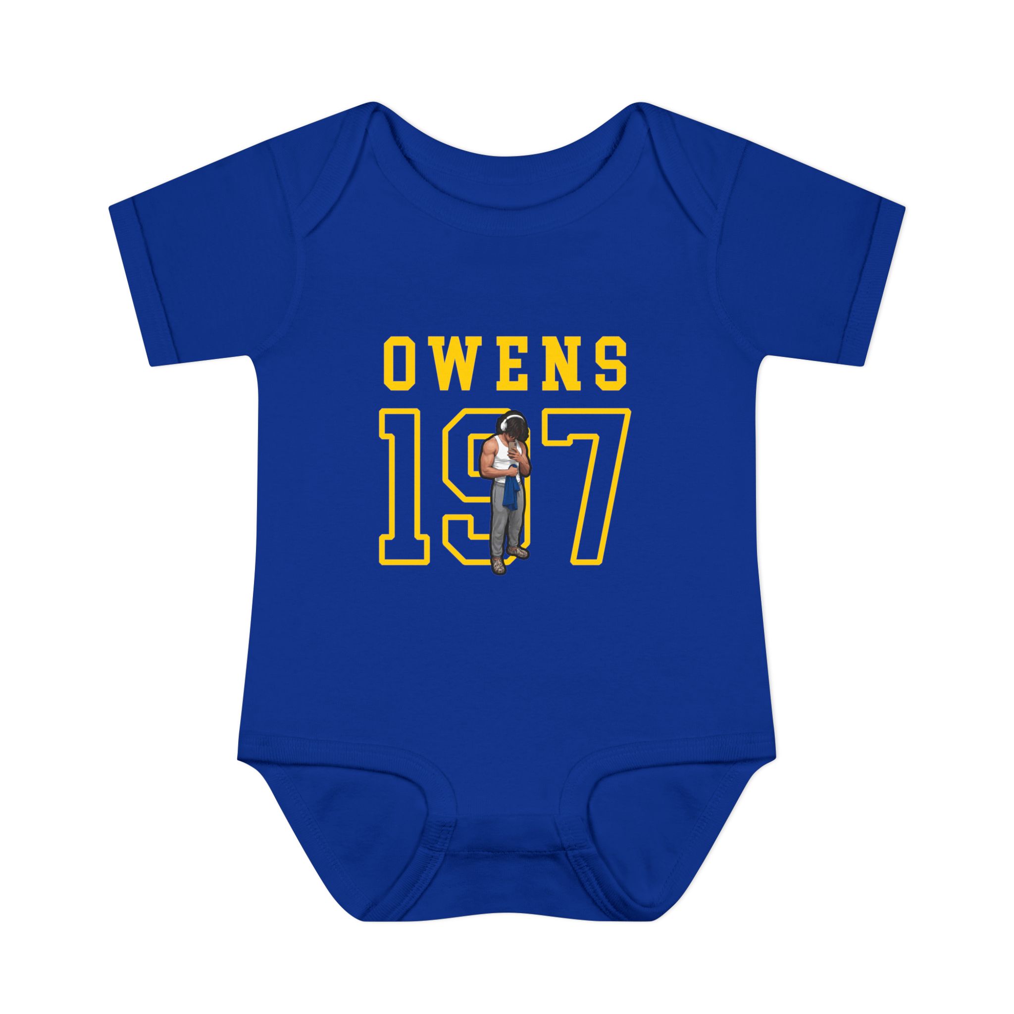 Baby Onesie — character_shirsey in Royal