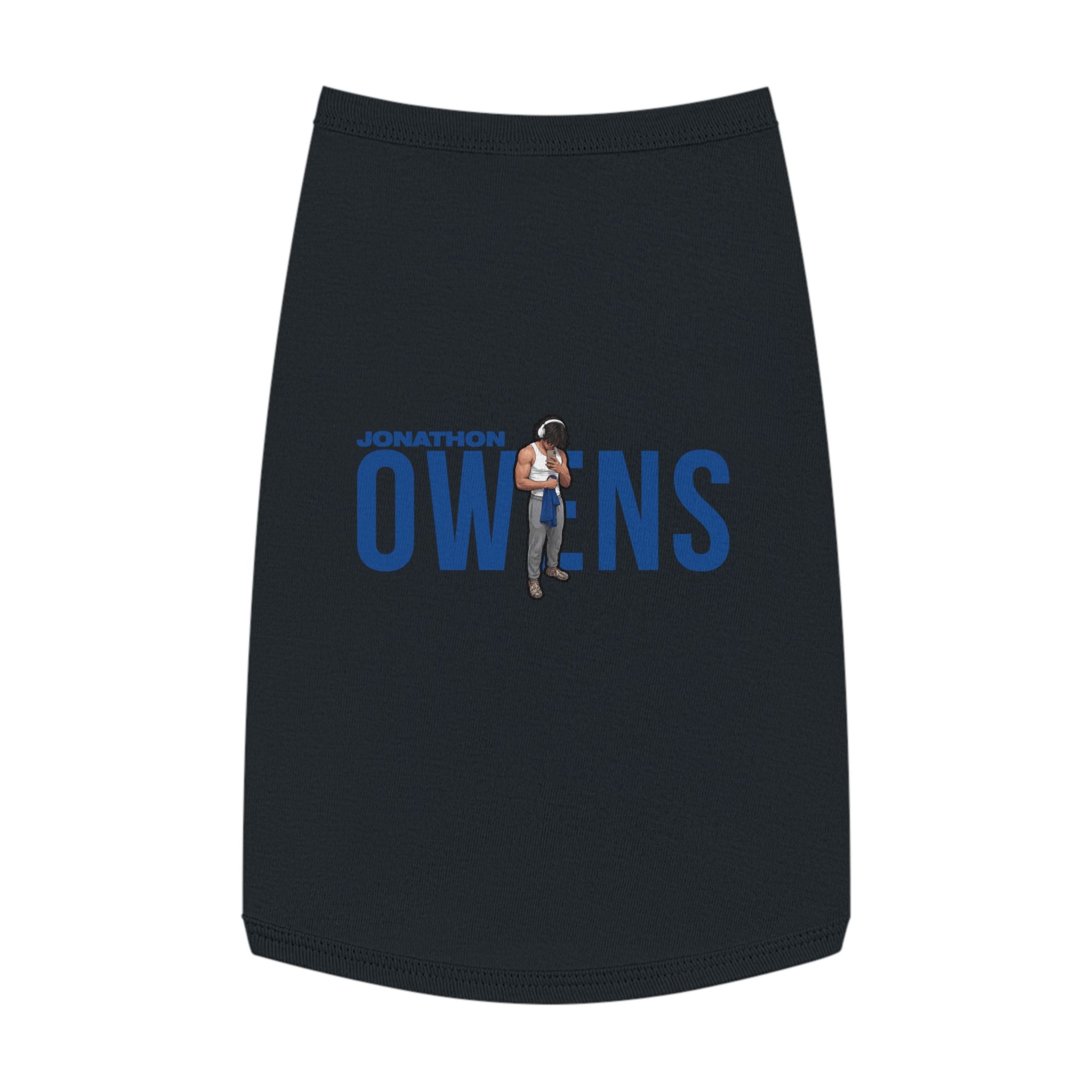 Pet Tank Top — character_player_name in White