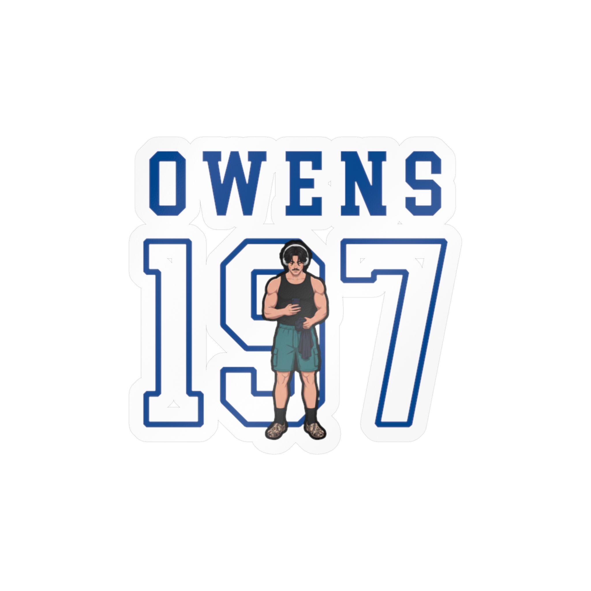 Vinyl Sticker — character_shirsey in Classic