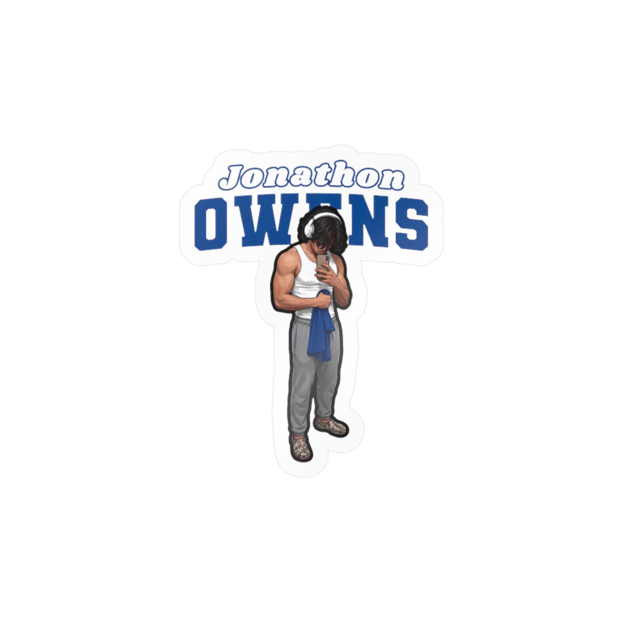 Vinyl Sticker — character_name_arch in Classic
