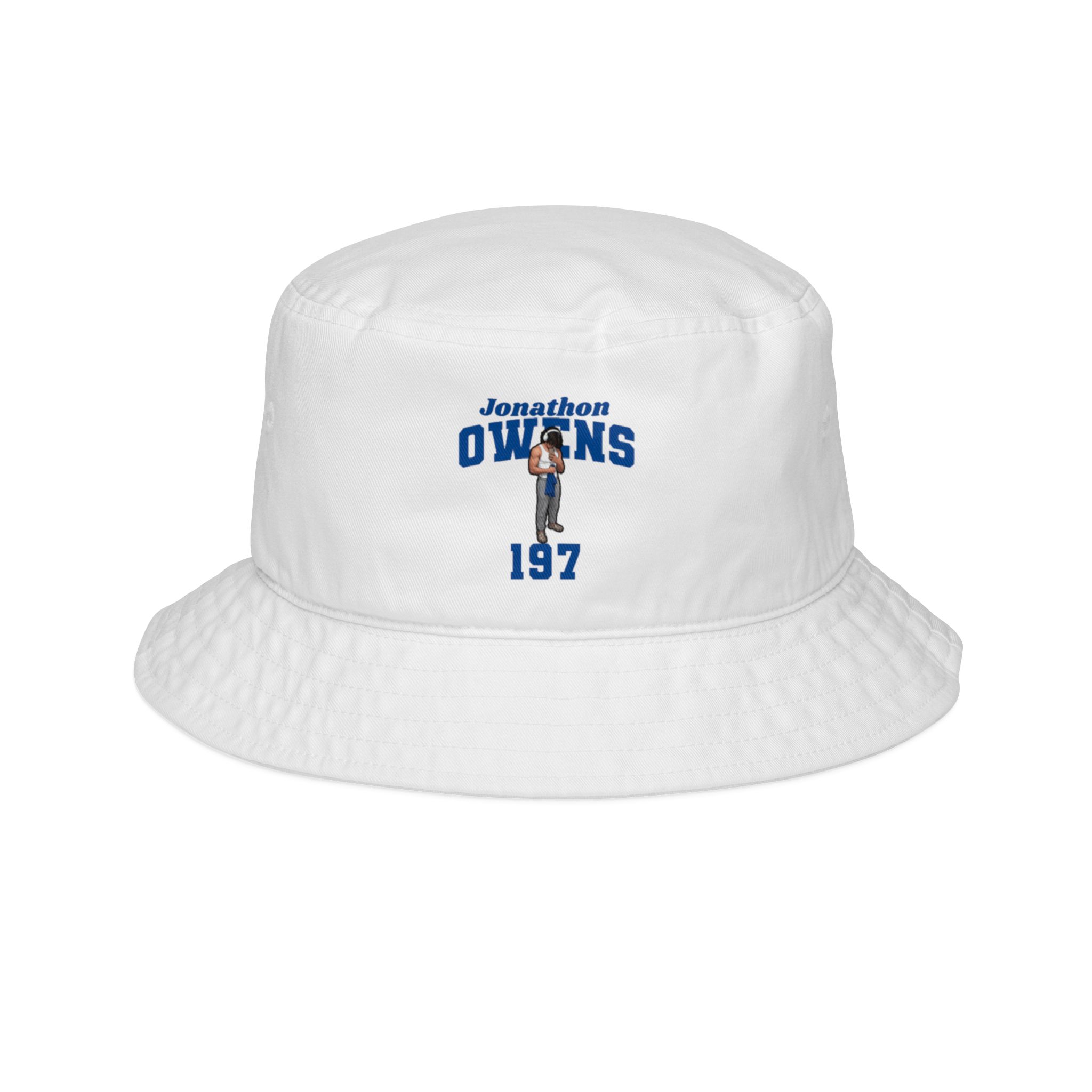 Bucket Hat — character_signature_arch in White