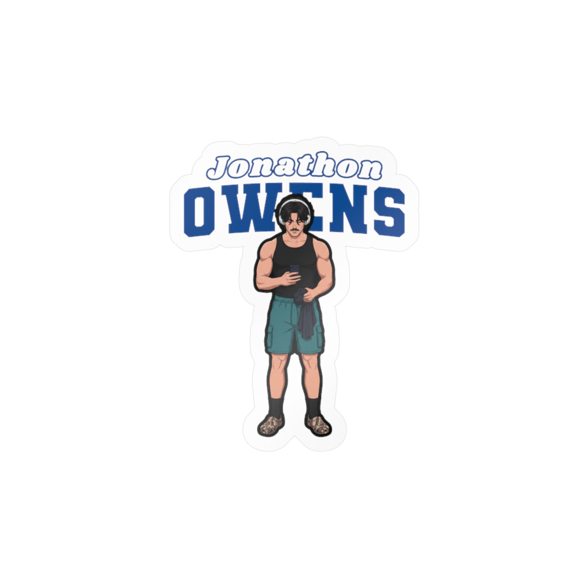 Vinyl Sticker — character_name_arch in Classic
