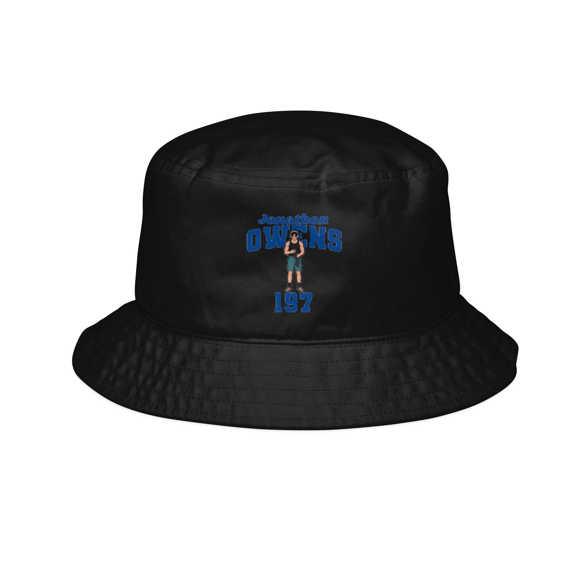 Bucket Hat — character_signature_arch in Black