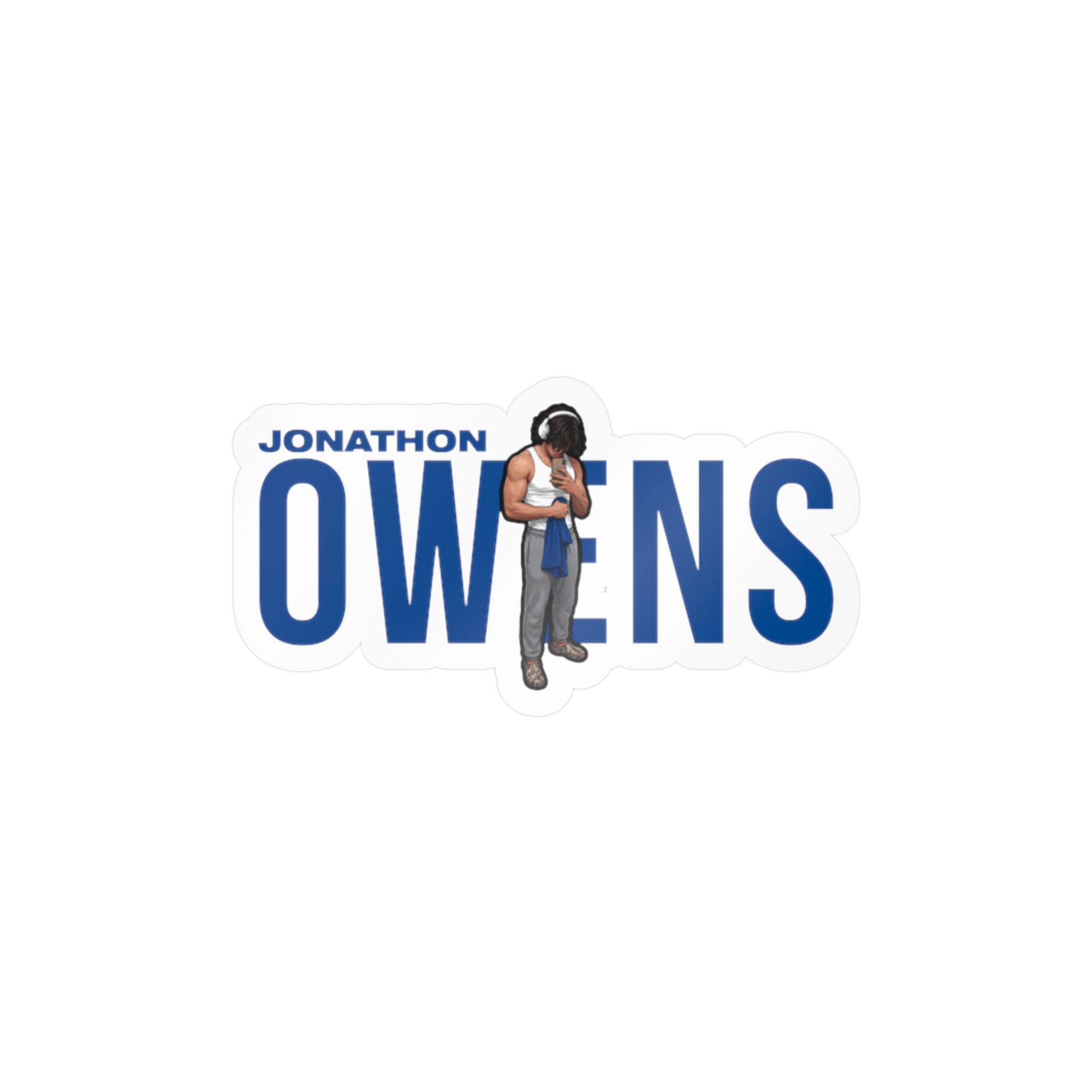 Vinyl Sticker — character_player_name in Classic