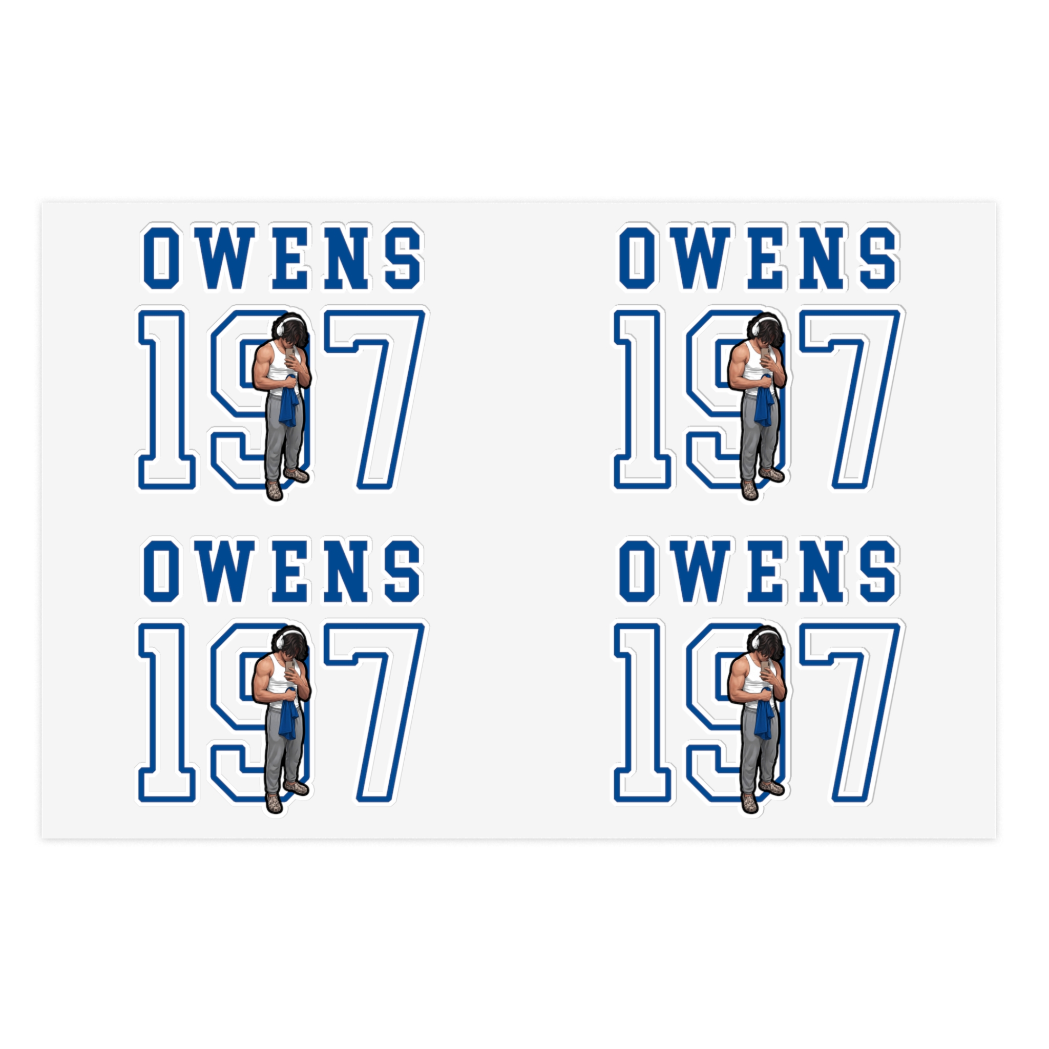Sticker Sheet — character_shirsey in Classic