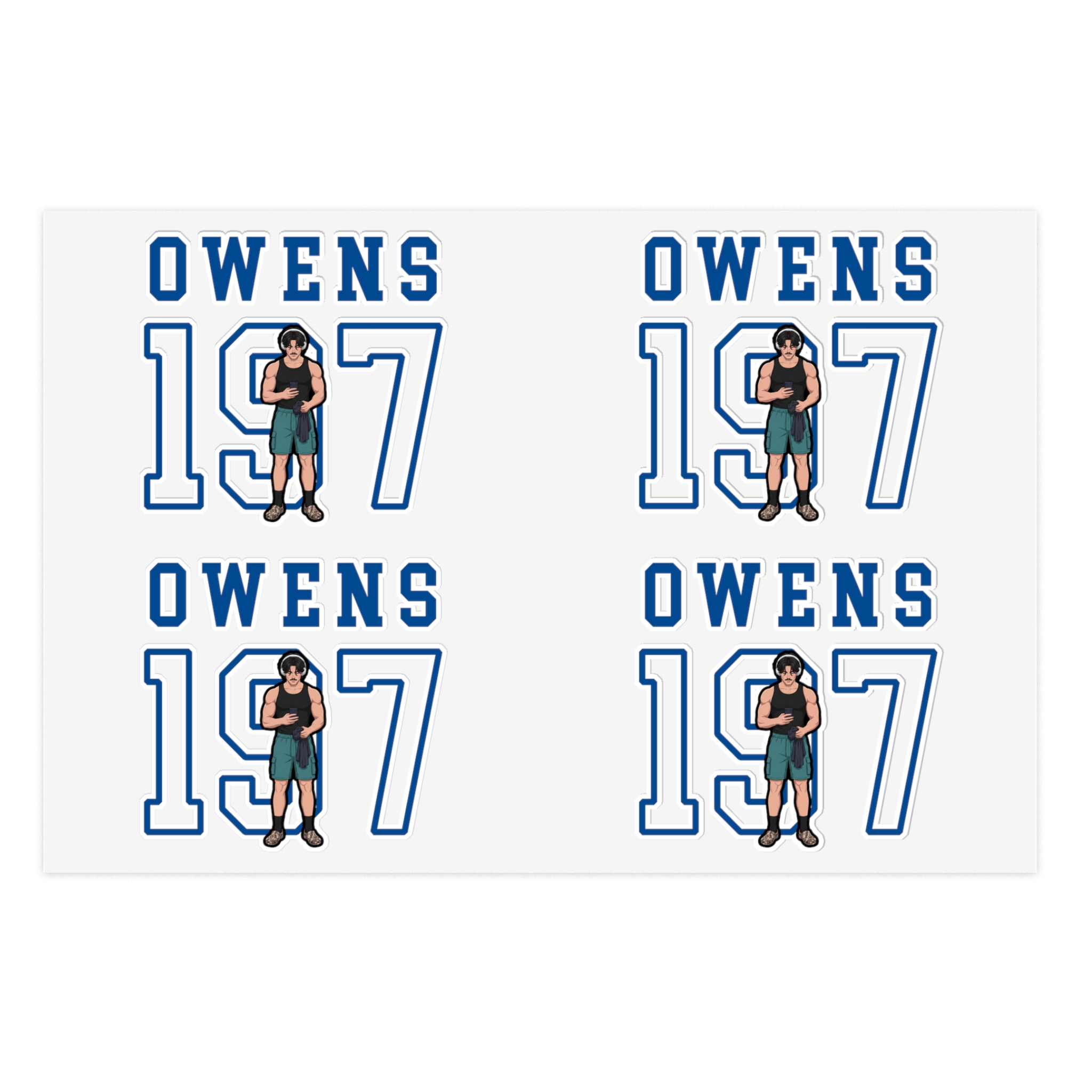 Sticker Sheet — character_shirsey in Classic