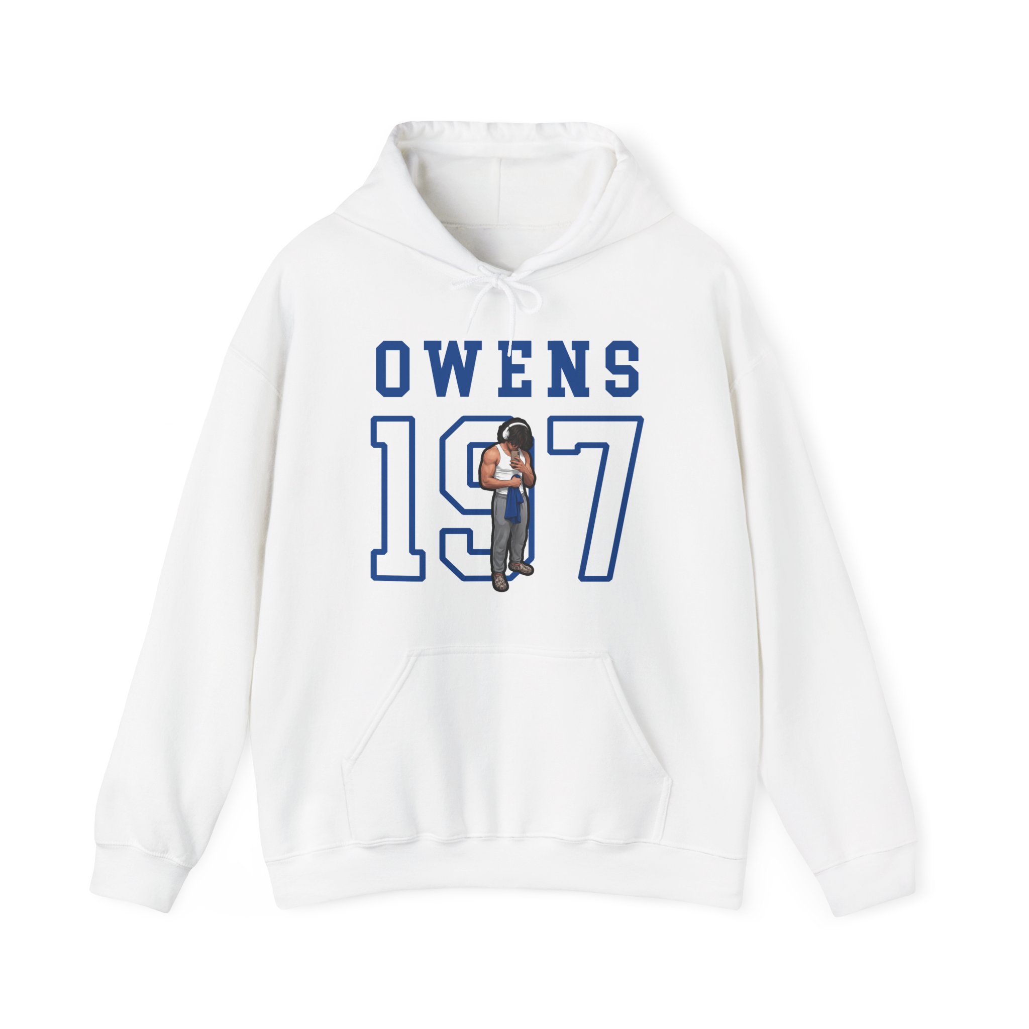 Hoodie — character_shirsey in White