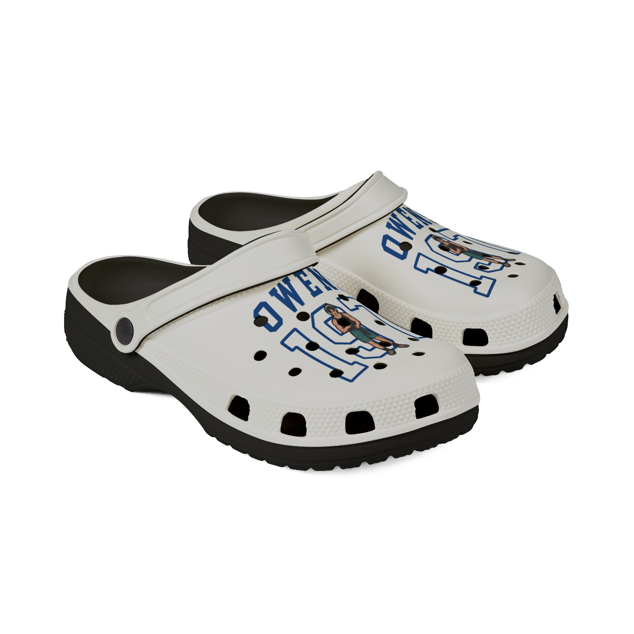 Rubber Clogs — character_shirsey in Black