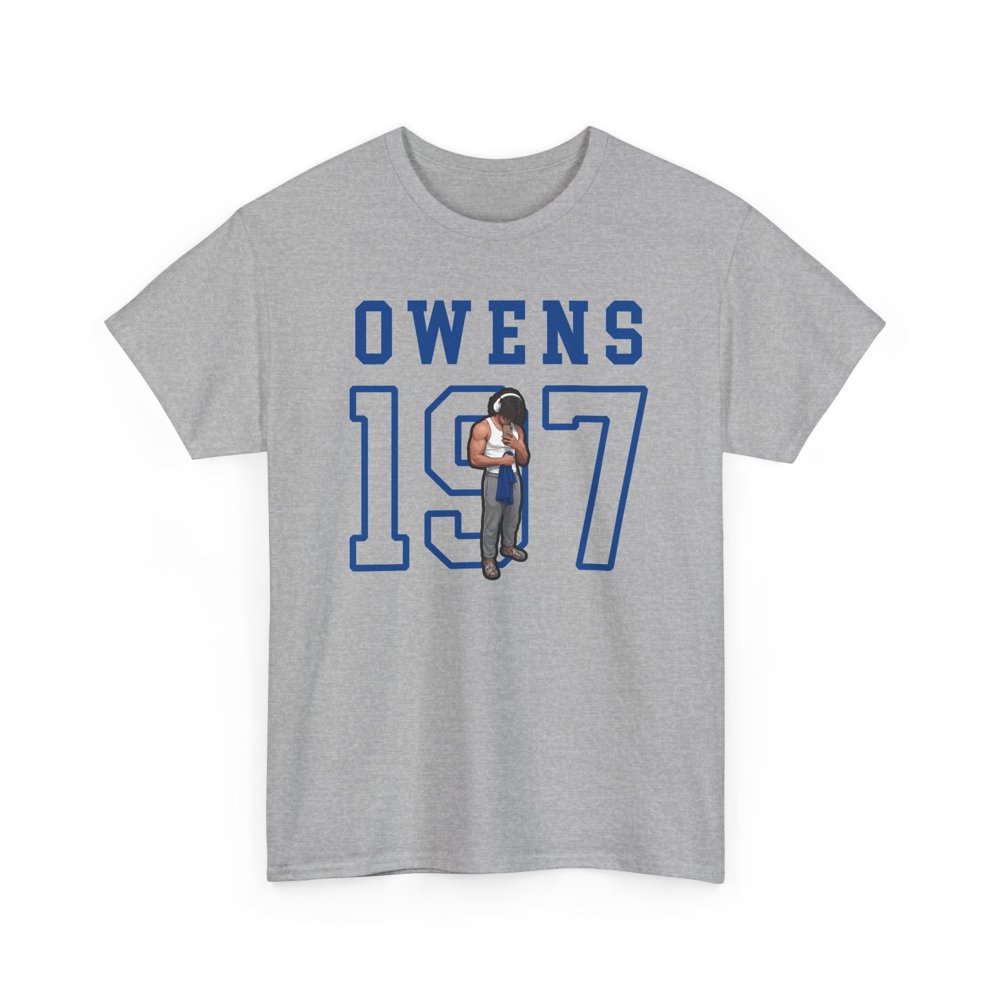 Tee — character_shirsey in Grey