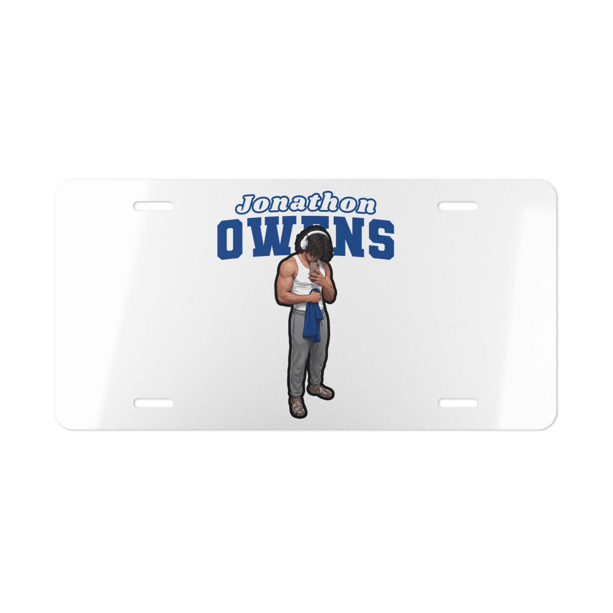 License Plate — character_name_arch in Classic