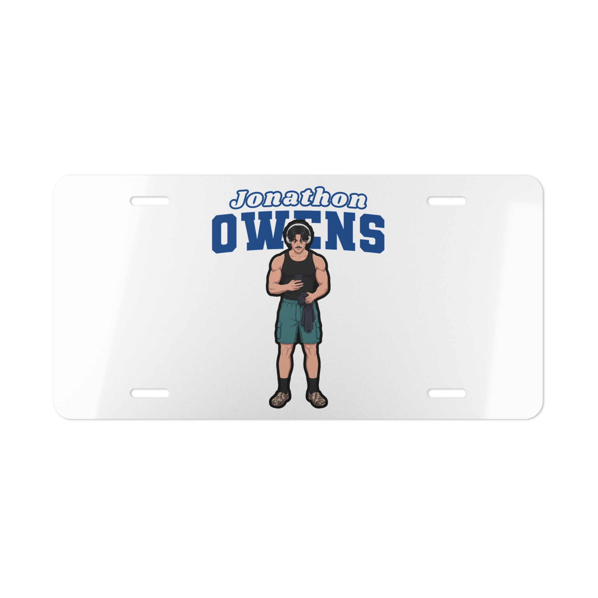 License Plate — character_name_arch in Classic