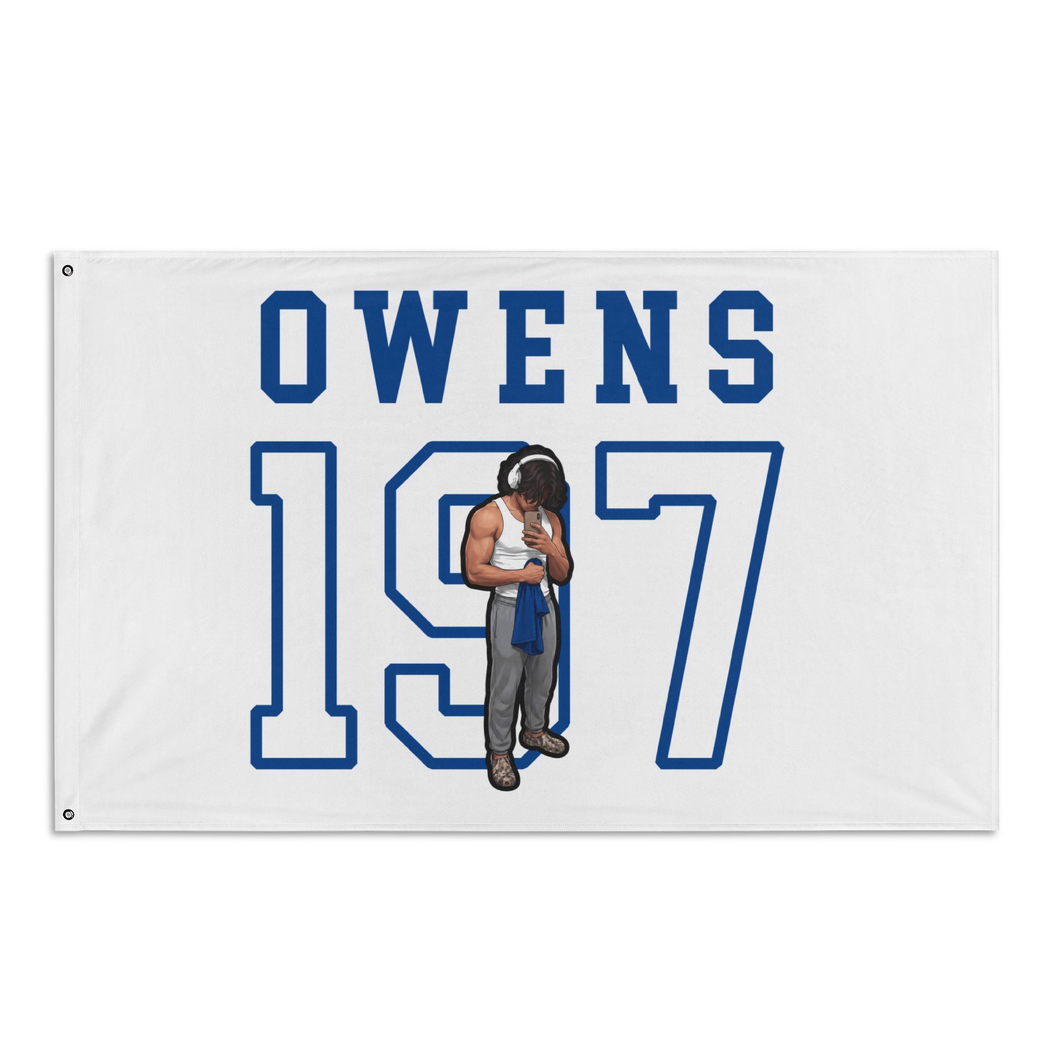 Flag (35 × 56 in) — character_shirsey in Classic